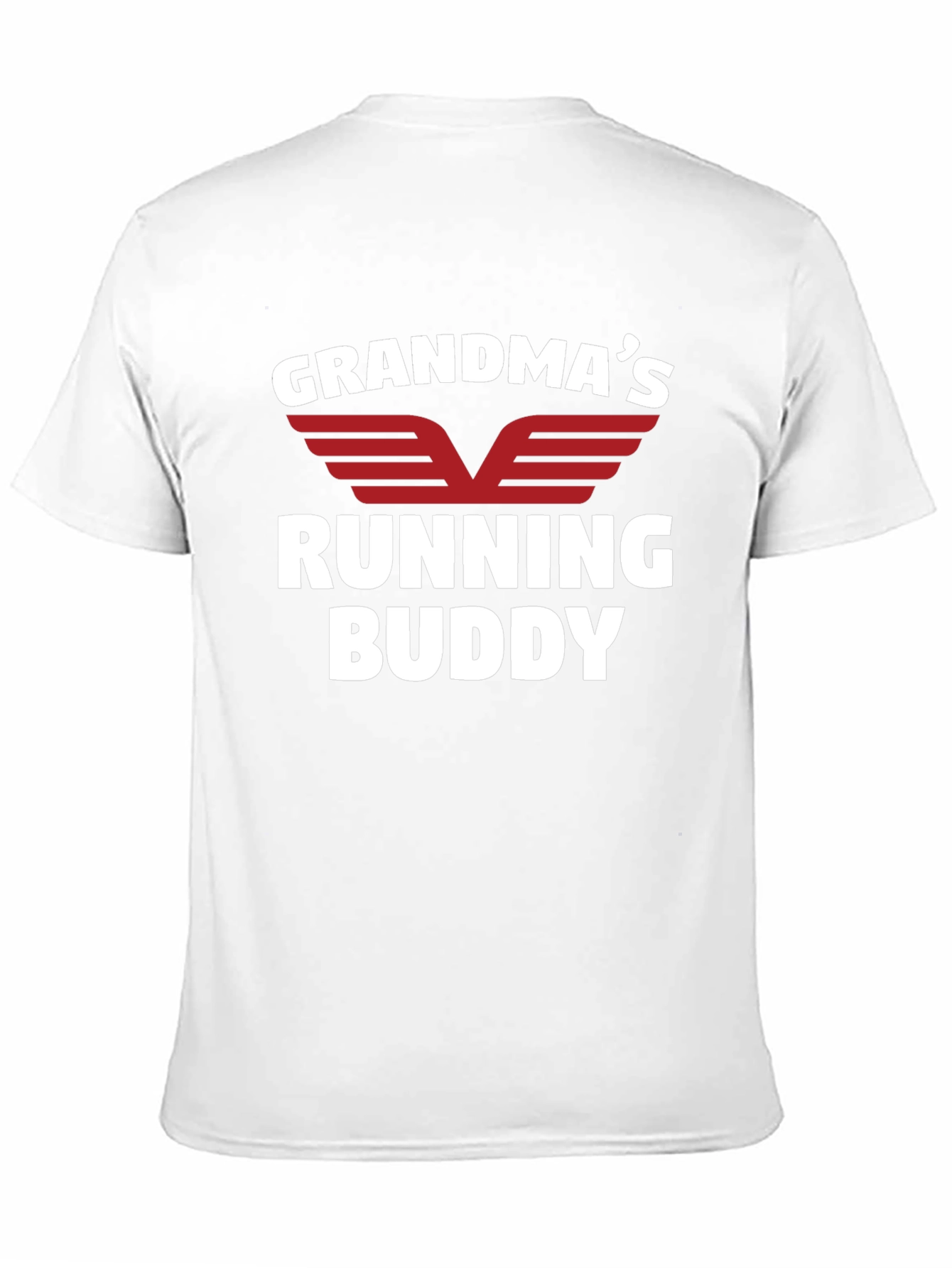 Grandmas Running Buddy Black T-Shirt