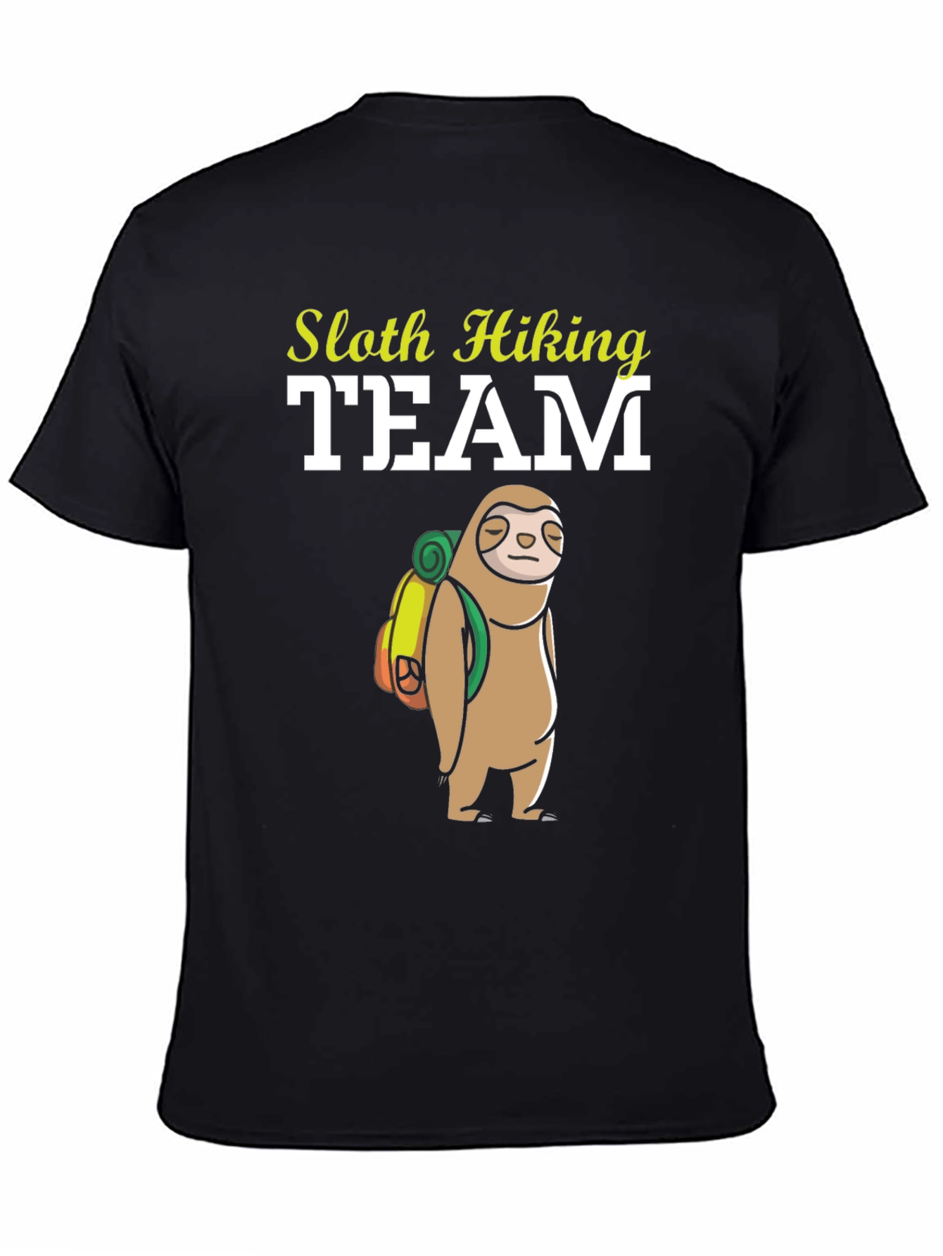 Sloth Hiking Team T-Shirt - Funny Adventure Tee