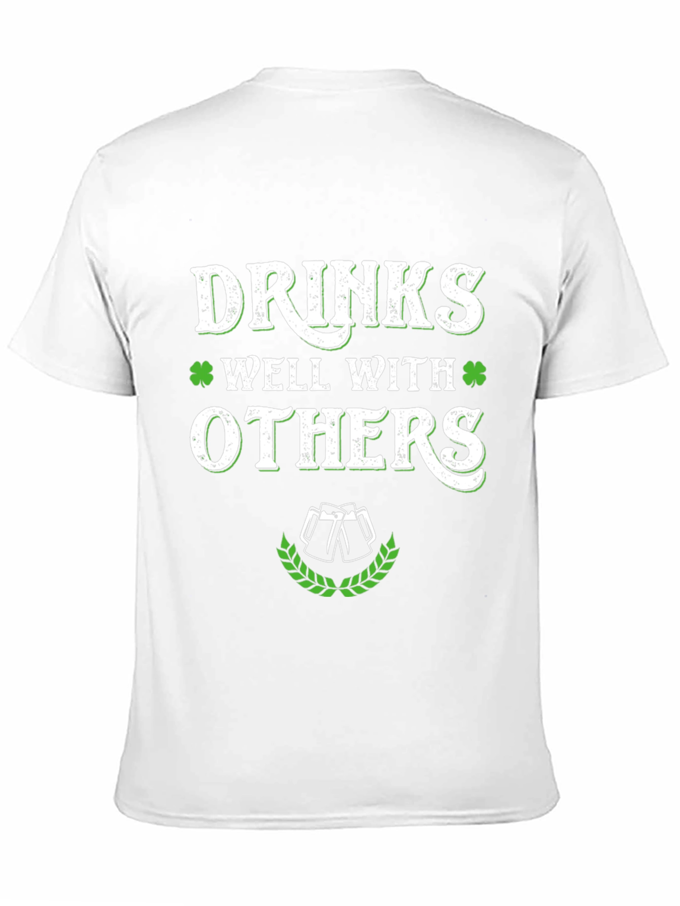 Drinks Well With Others St. Patricks Day Graphic Tee