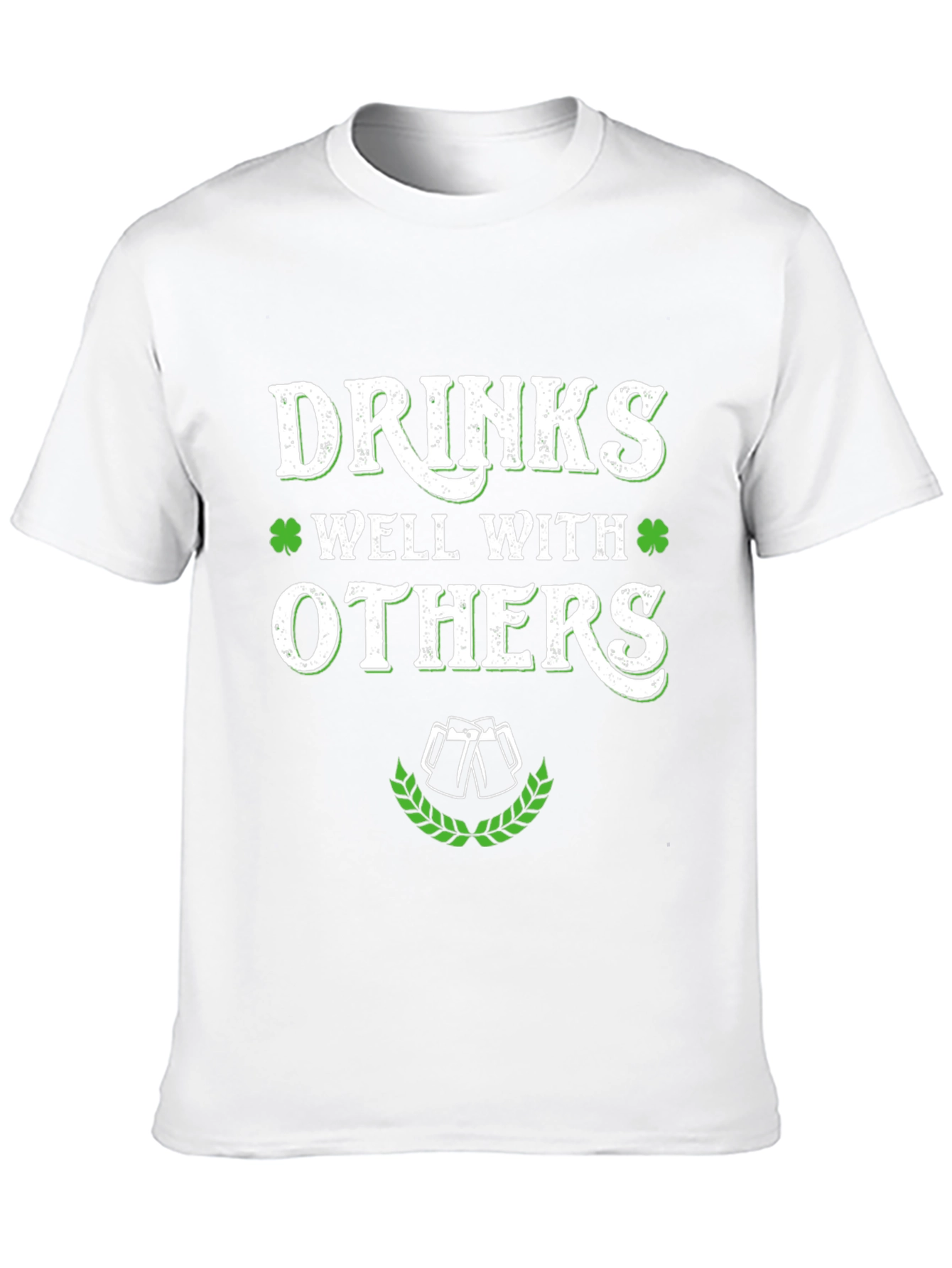 Drinks Well With Others St. Patricks Day Graphic Tee