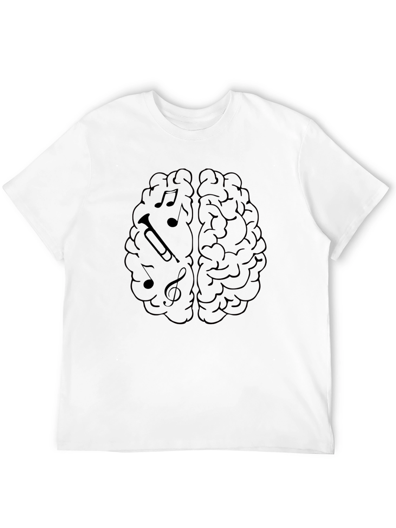 Music Brain T-Shirt - Creative Musician Tee