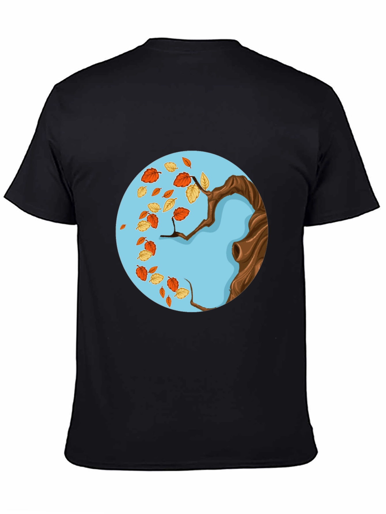 Autumn Tree Graphic Tee - Stylish Fall Design