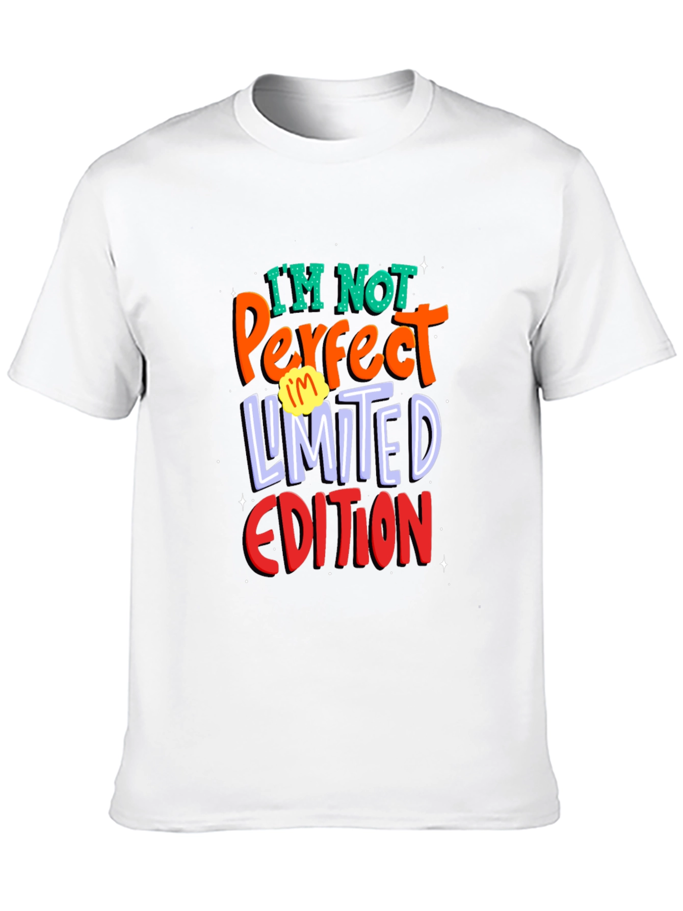 Im Not Perfect Limited Edition Black T-Shirt