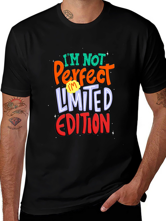 Im Not Perfect Limited Edition Black T-Shirt