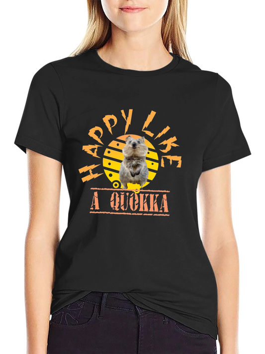 Happy Like a Quokka Graphic Tee