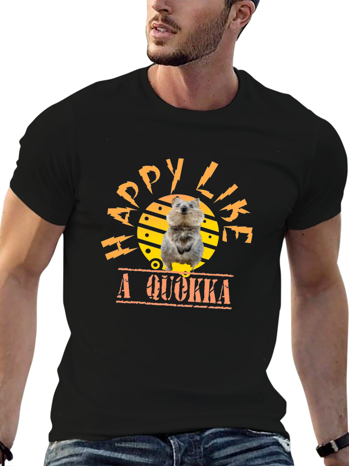Happy Like a Quokka Graphic Tee