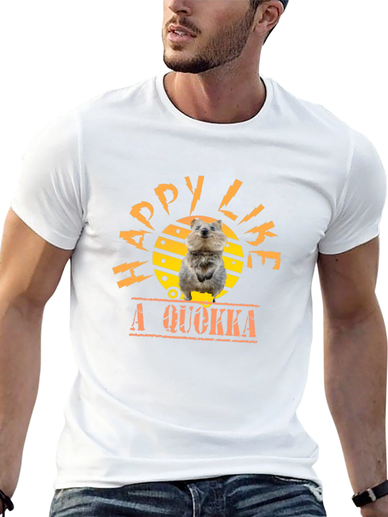 Happy Like a Quokka Graphic Tee