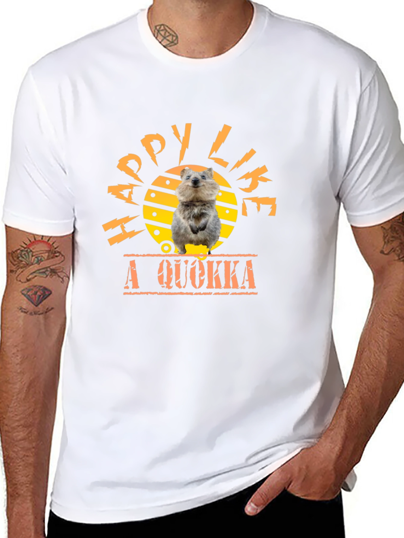 Happy Like a Quokka Graphic Tee