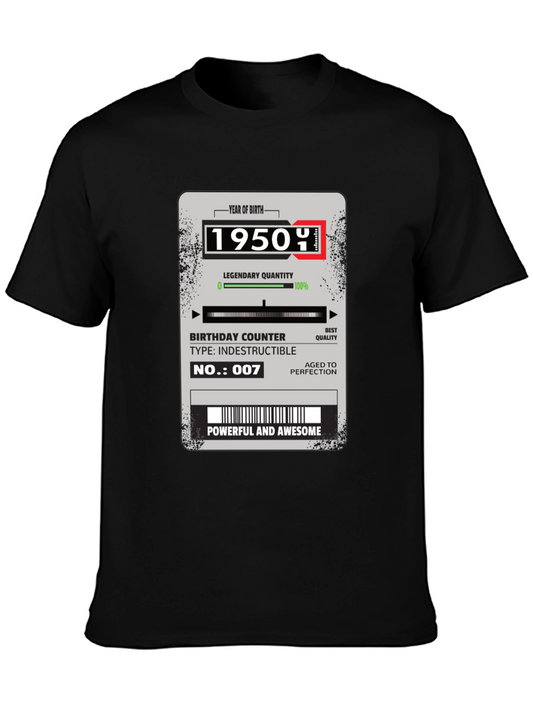 1950 Birthday Counter T-Shirt