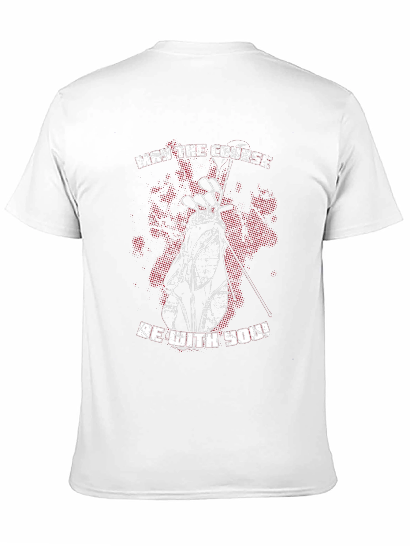 May the Course Be With You Golf T-Shirt