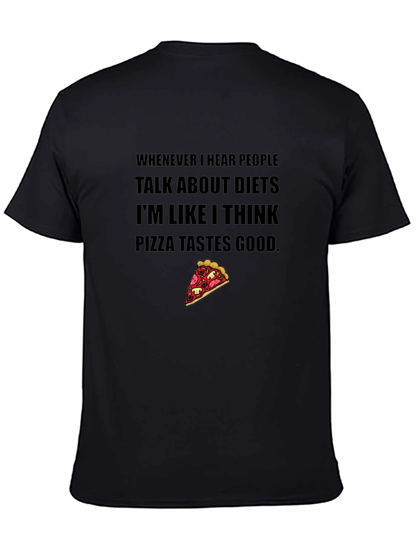 Pizza Diet T-Shirt - Funny Foodie Tee