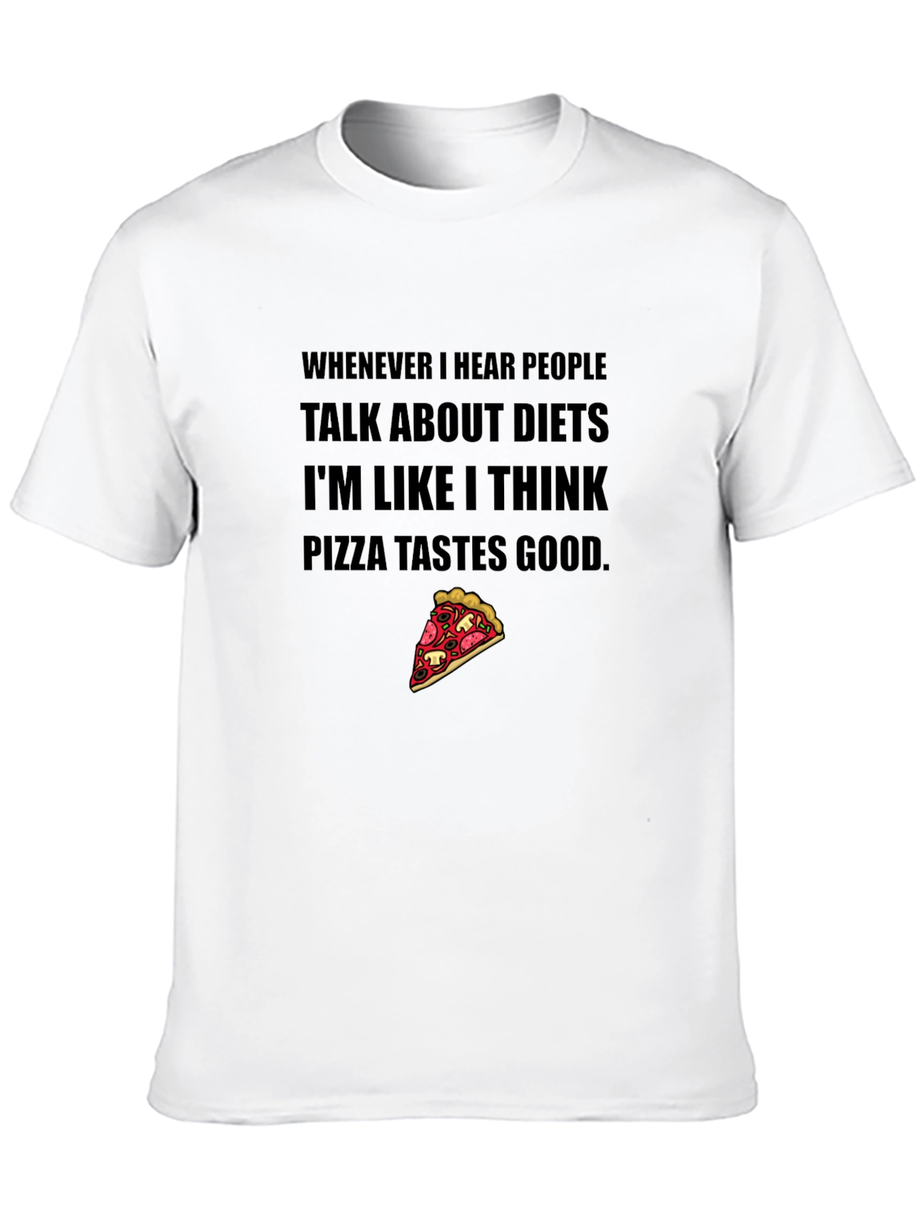 Pizza Diet T-Shirt - Funny Foodie Tee