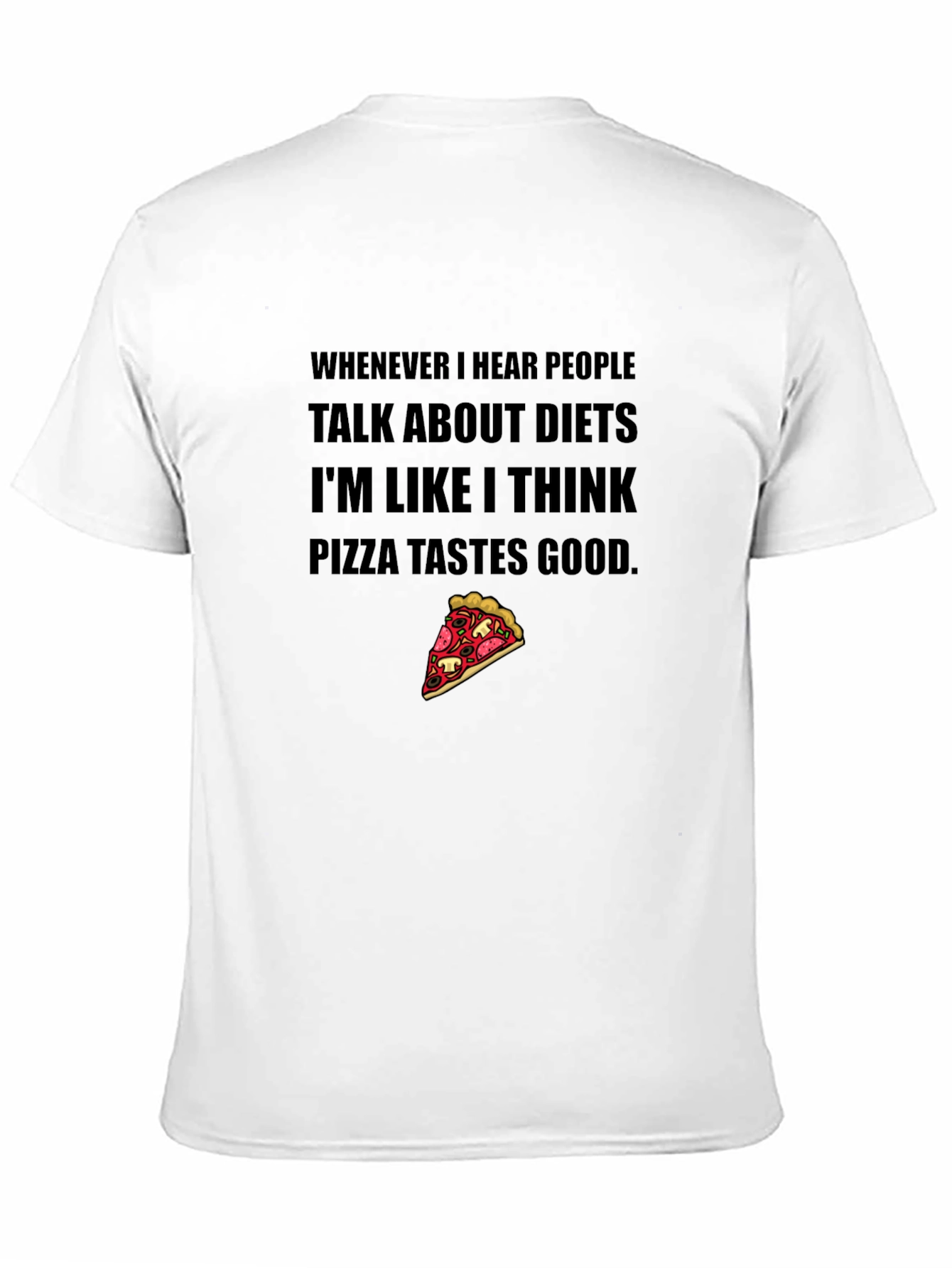 Pizza Diet T-Shirt - Funny Foodie Tee