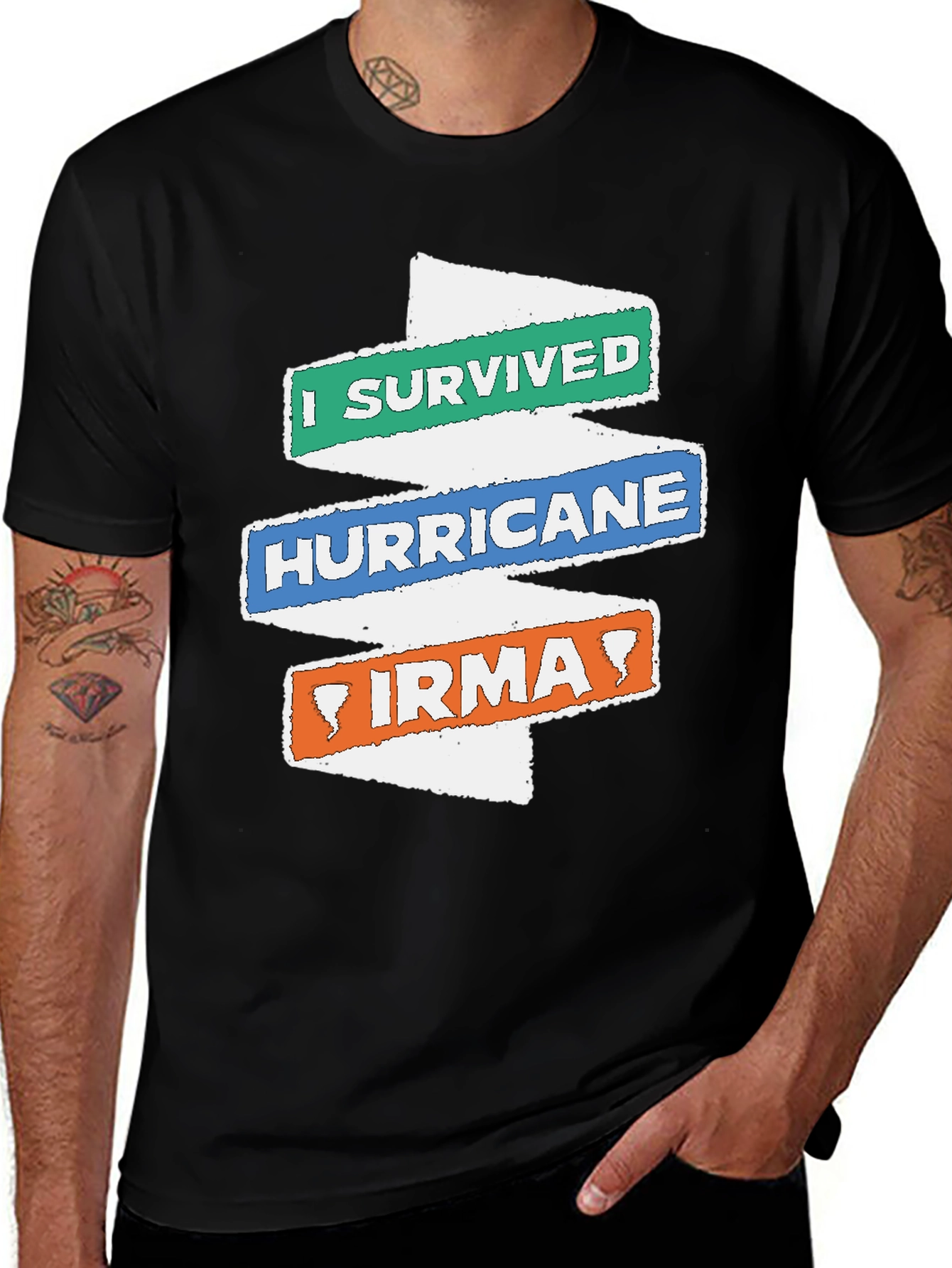 I Survived Hurricane Irma Novelty T-Shirt