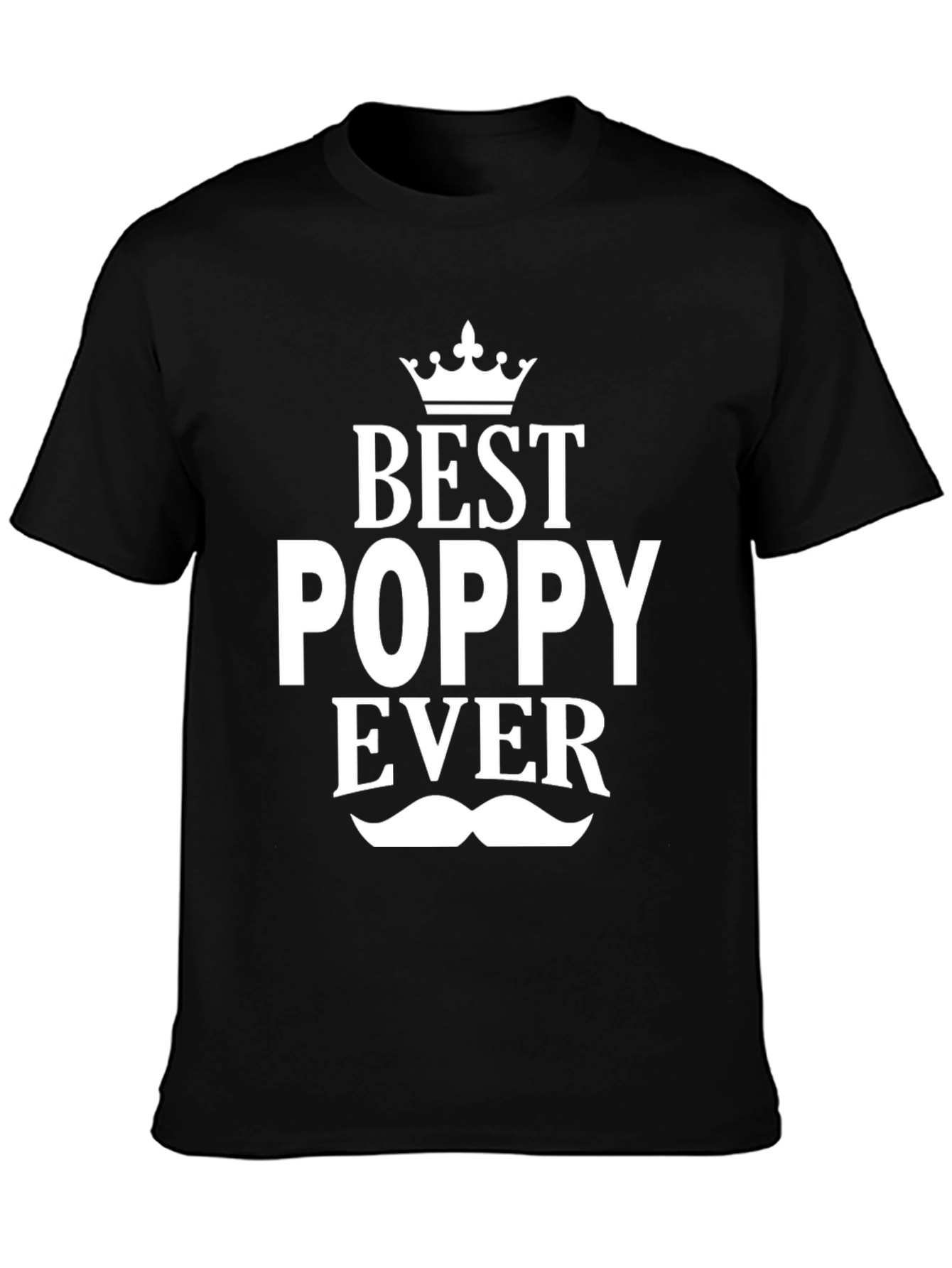 Best Poppy Ever Black Graphic T-Shirt