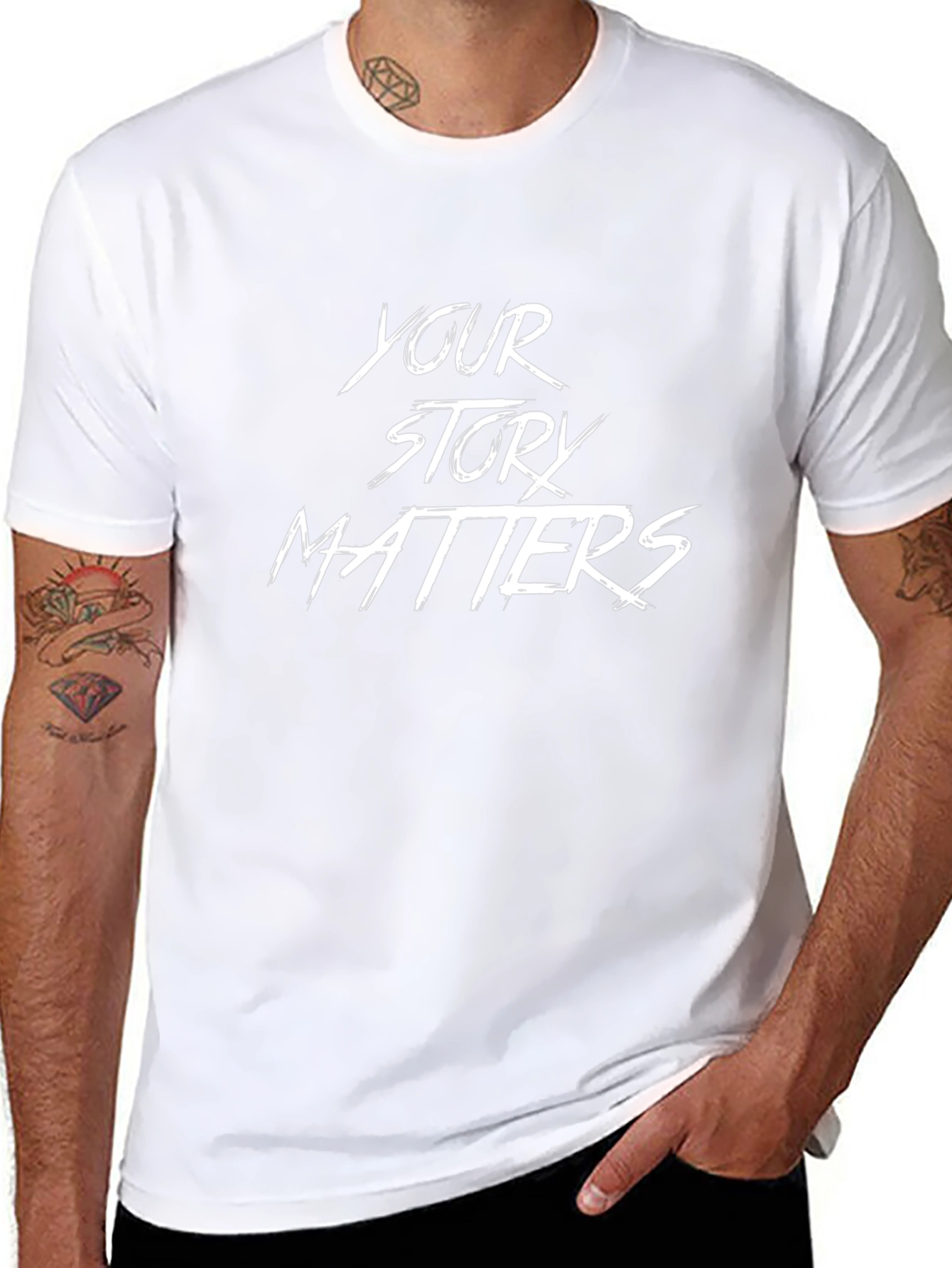 Your Story Matters T-Shirt - Black