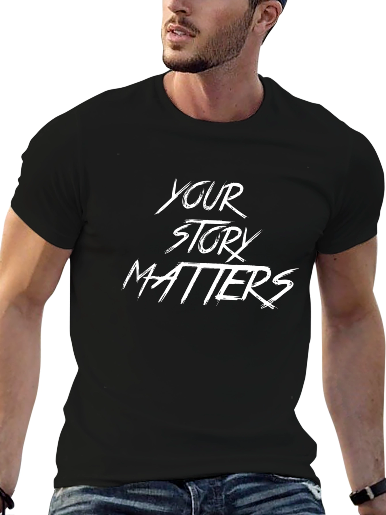 Your Story Matters T-Shirt - Black