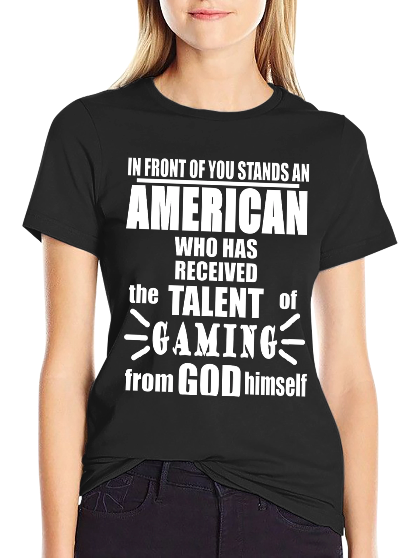 American Gamer T-Shirt: Talent from God