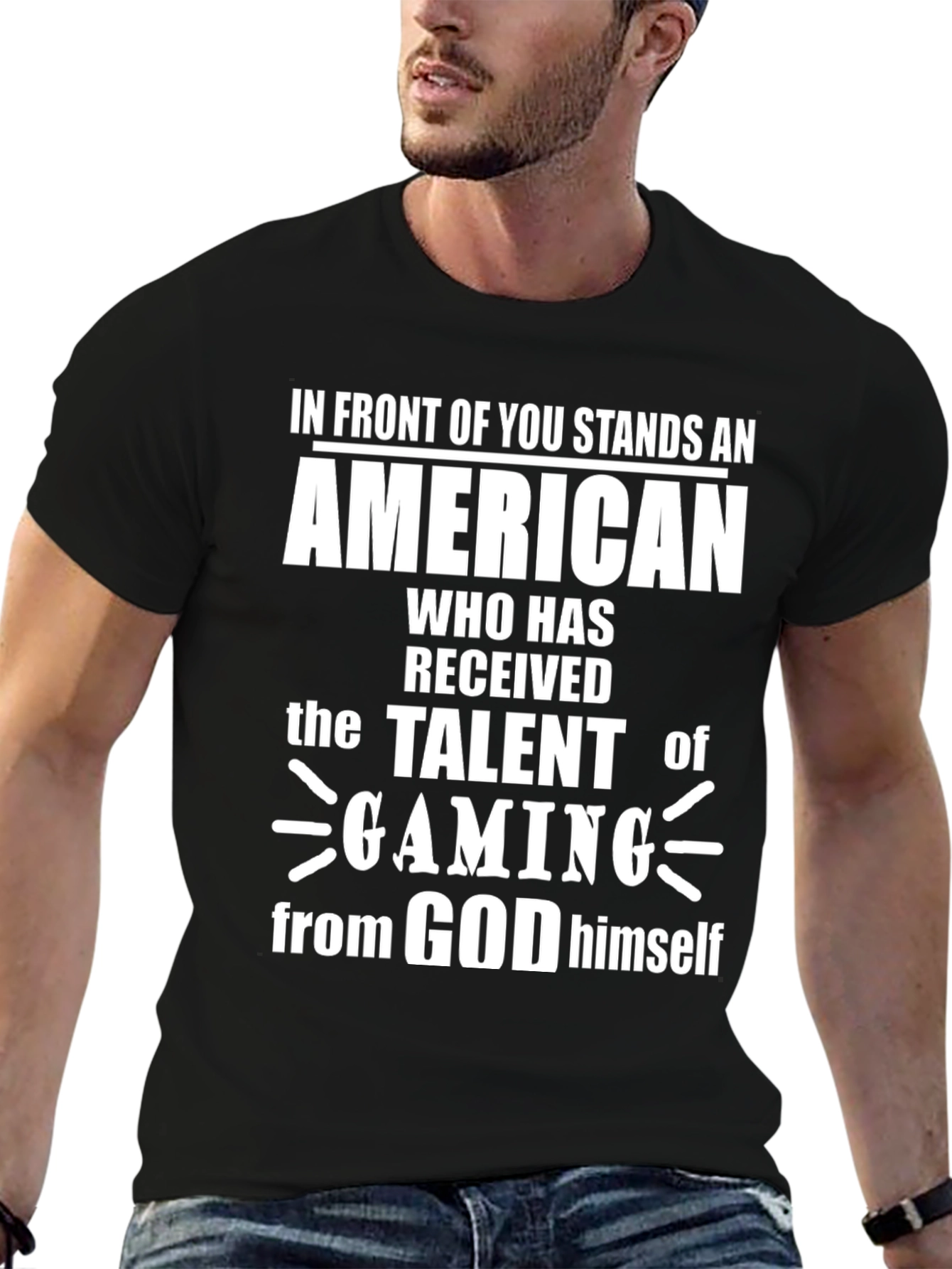 American Gamer T-Shirt: Talent from God