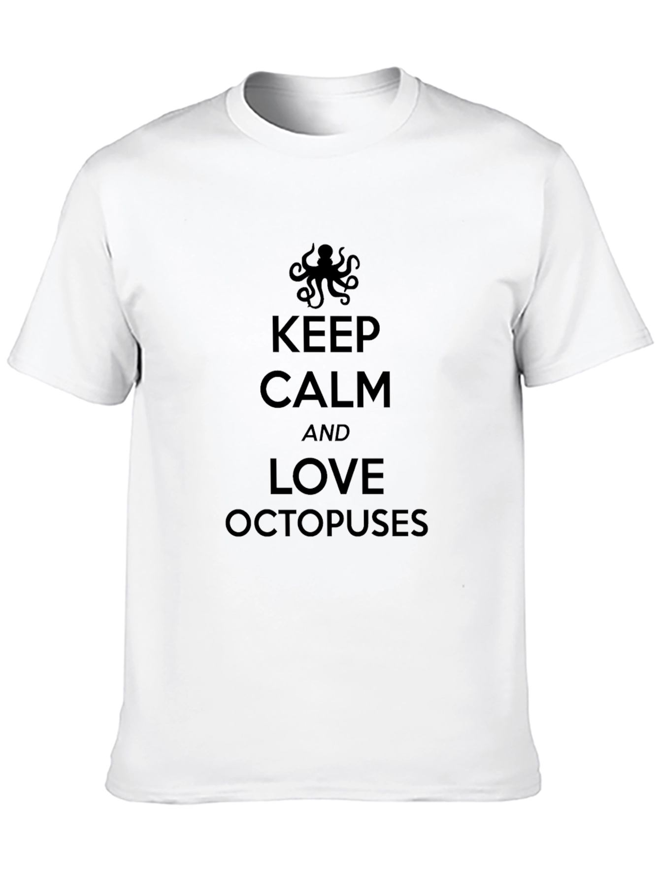 Keep Calm & Love Octopuses T-Shirt