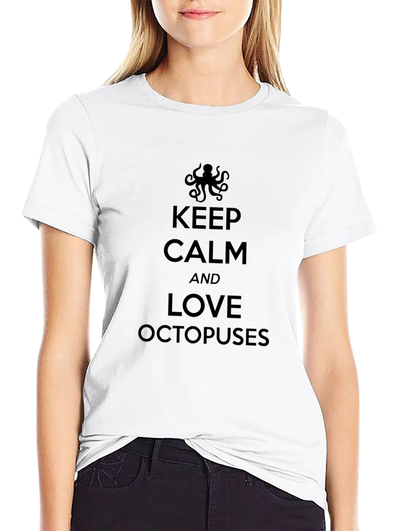 Keep Calm & Love Octopuses T-Shirt