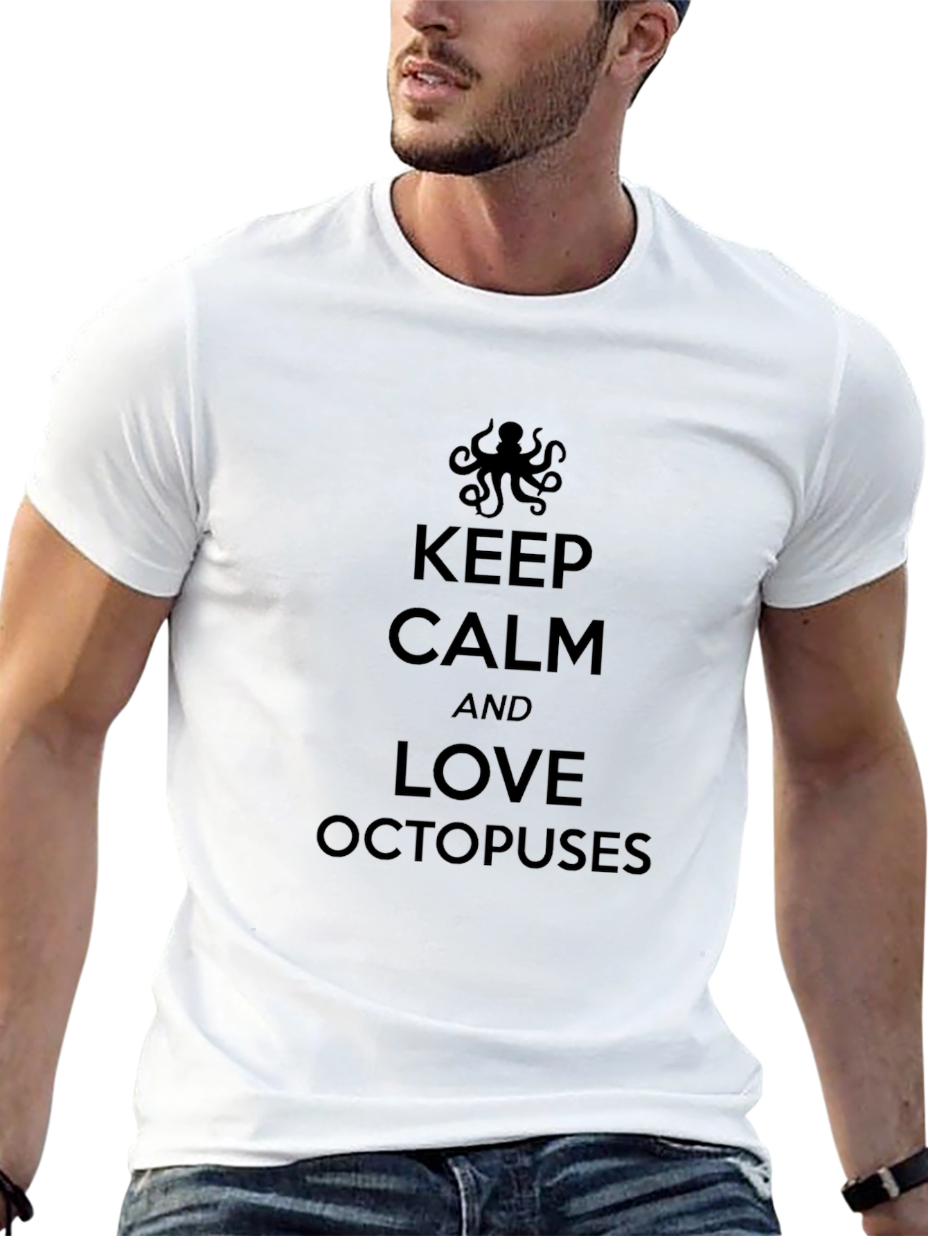 Keep Calm & Love Octopuses T-Shirt