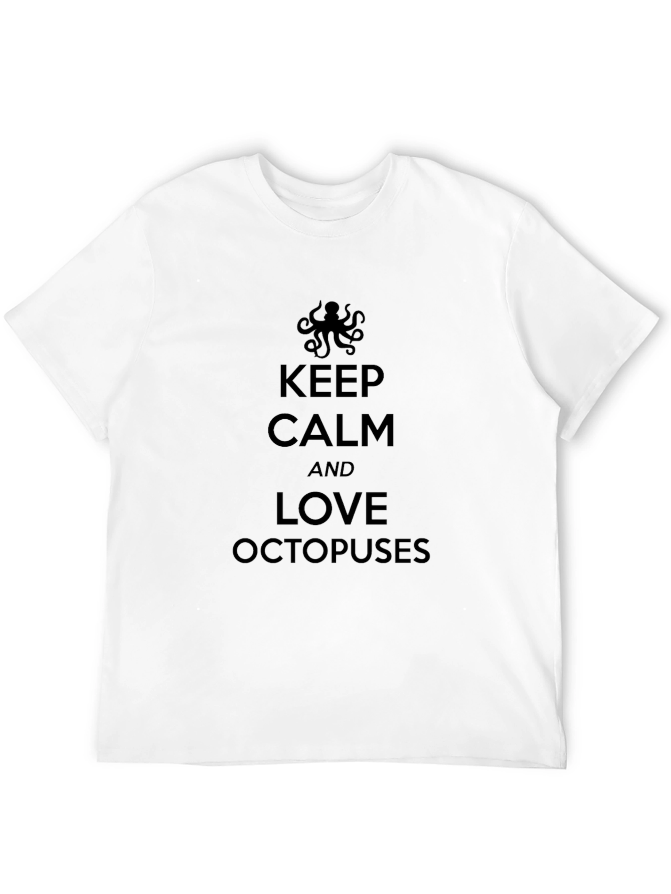 Keep Calm & Love Octopuses T-Shirt