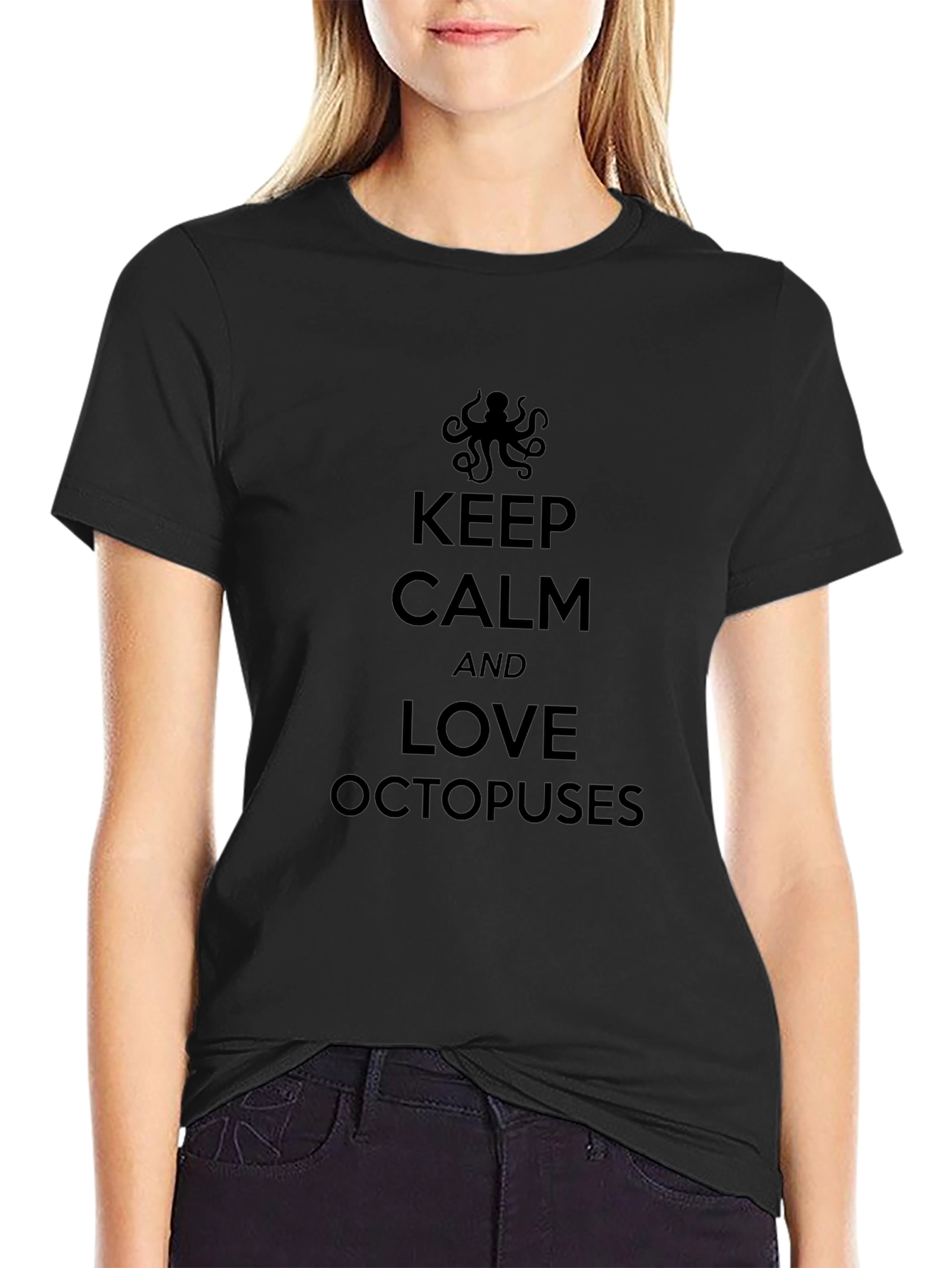 Keep Calm & Love Octopuses T-Shirt
