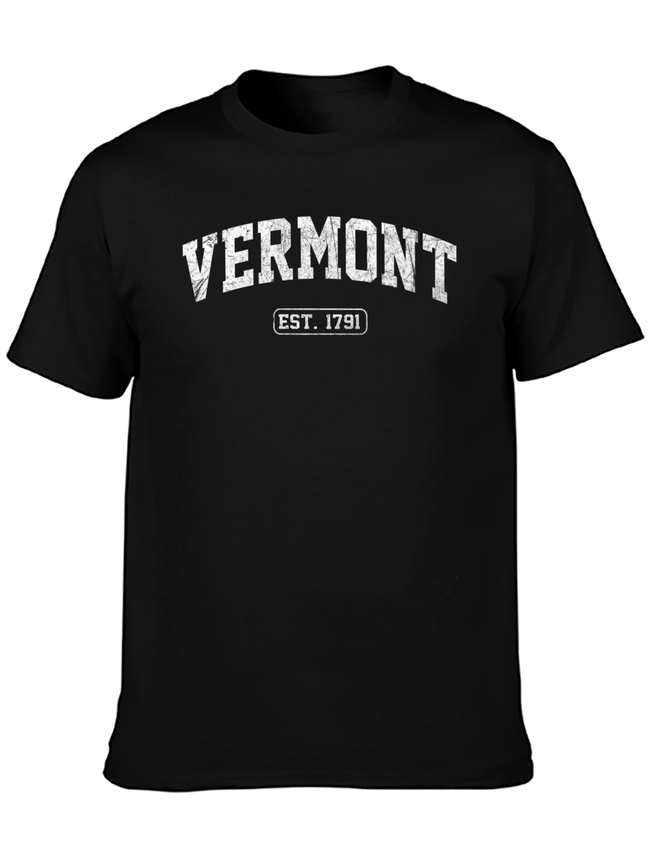 Vermont Est. 1791 T-Shirt - Black