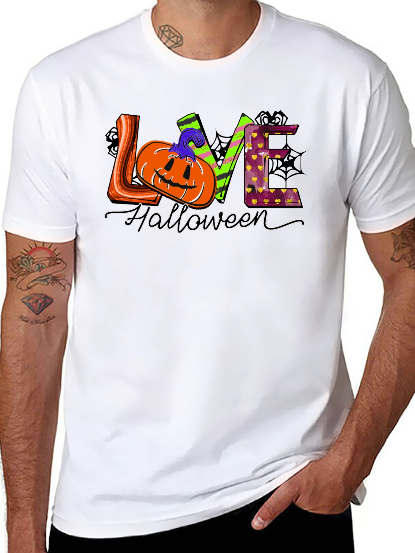 Halloween Love Graphic T-Shirt