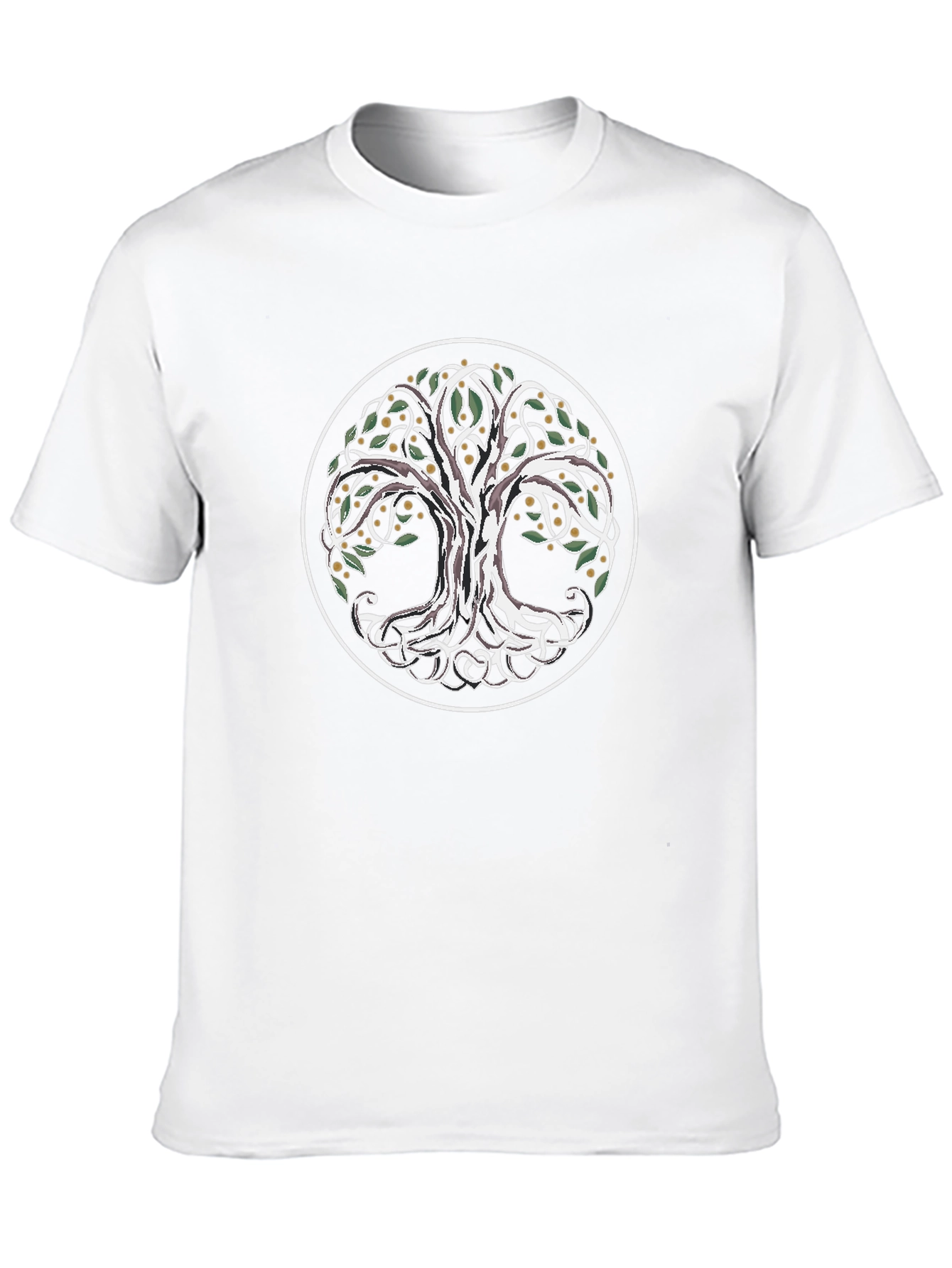 Tree of Life Graphic T-Shirt - Celtic Knot Design