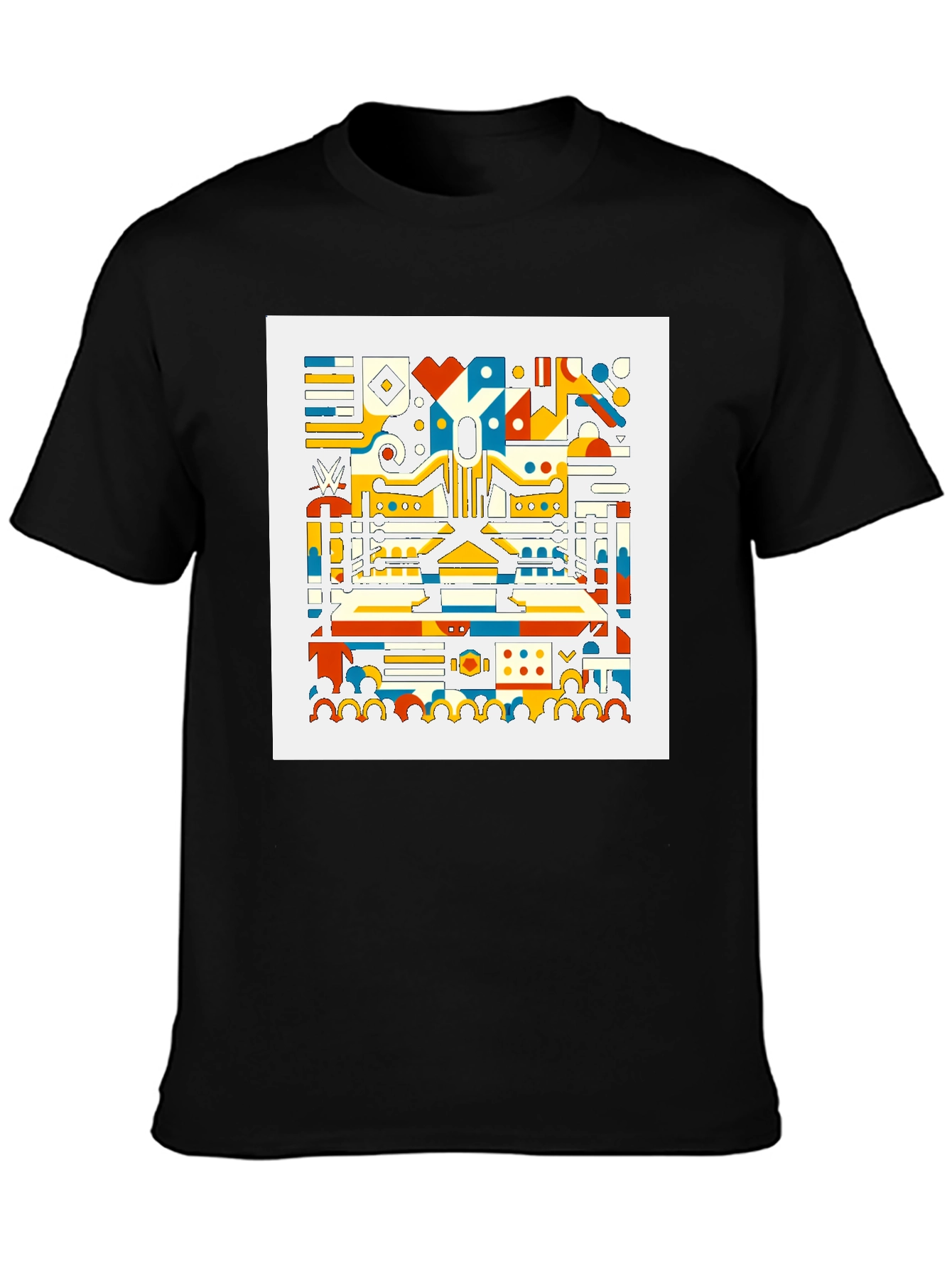 Abstract Geometric Art T-Shirt