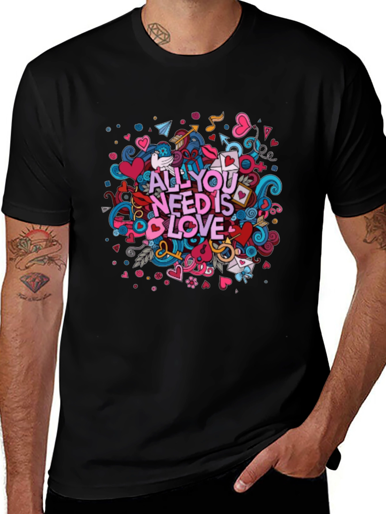 All You Need Is Love - Graphic Tee