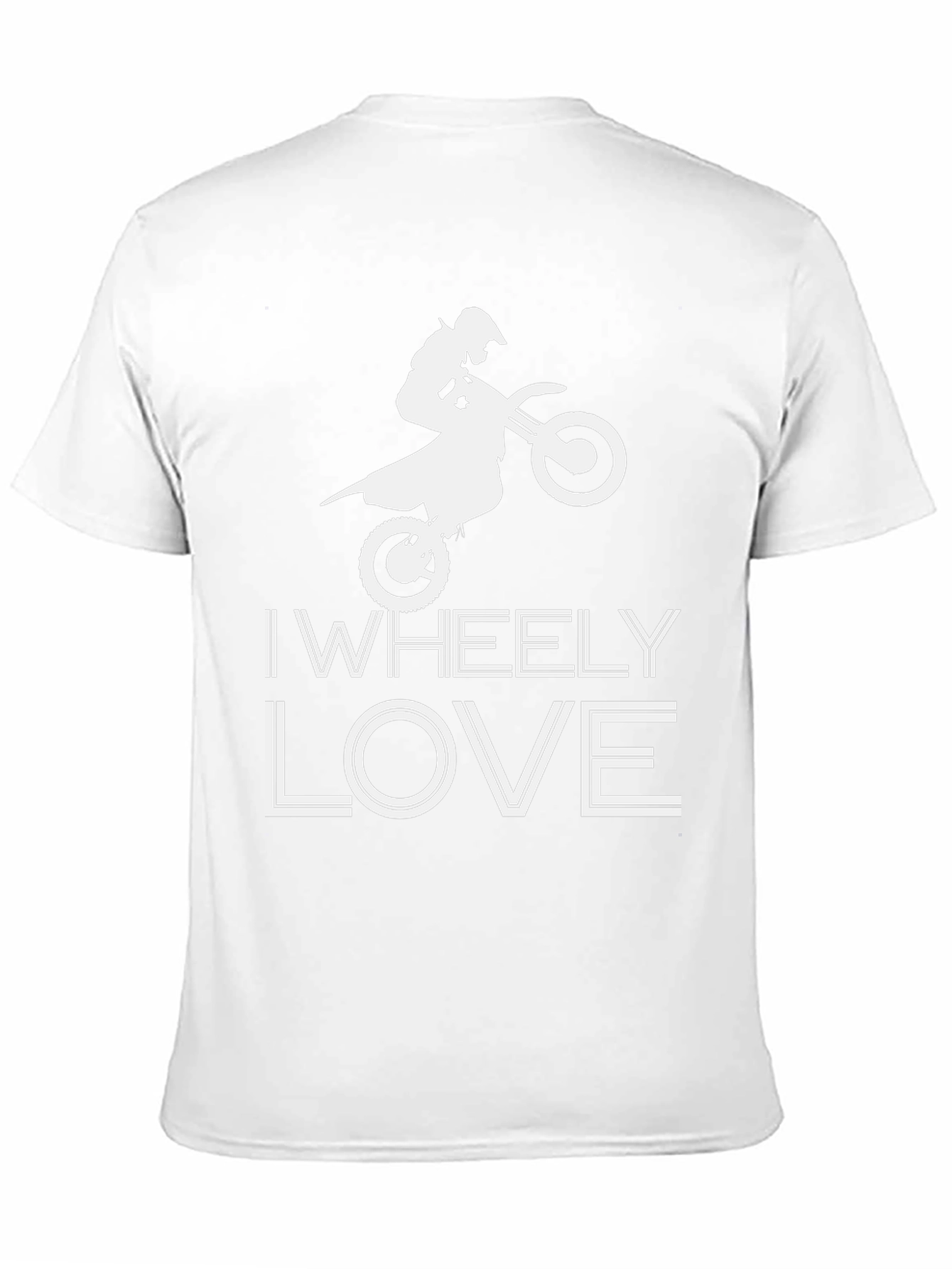 I Wheely Love T-Shirt - Motocross Design