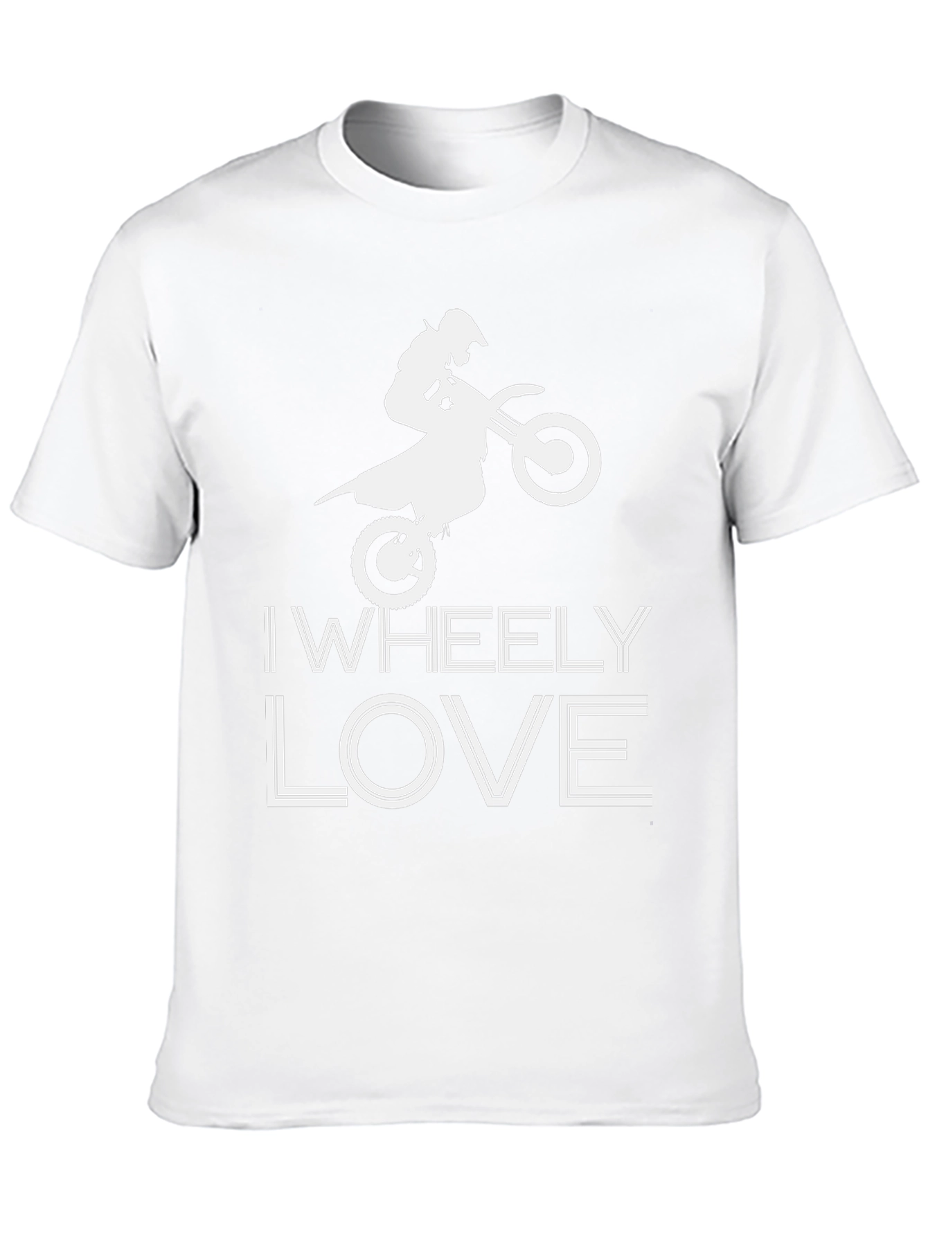 I Wheely Love T-Shirt - Motocross Design