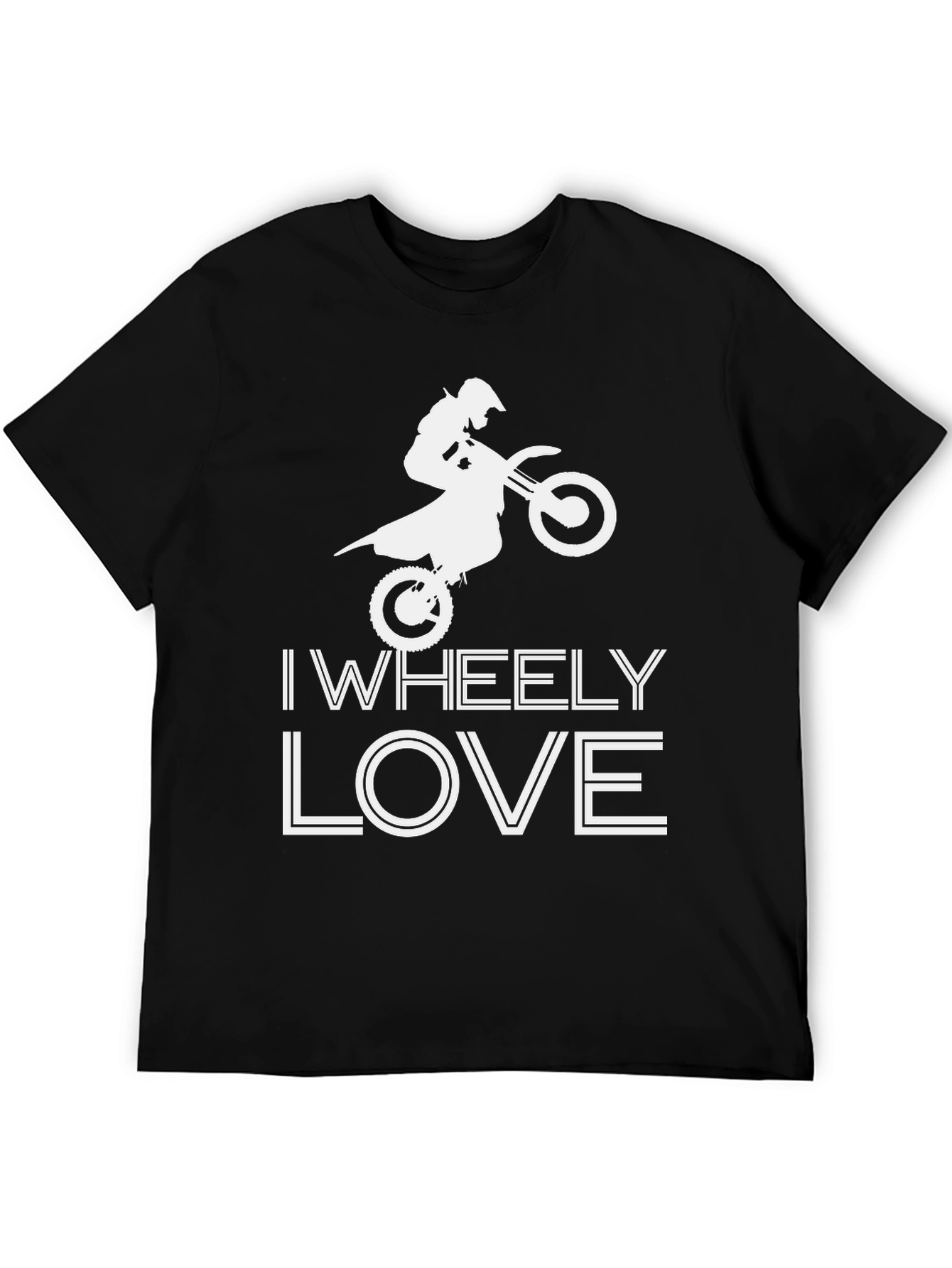I Wheely Love T-Shirt - Motocross Design