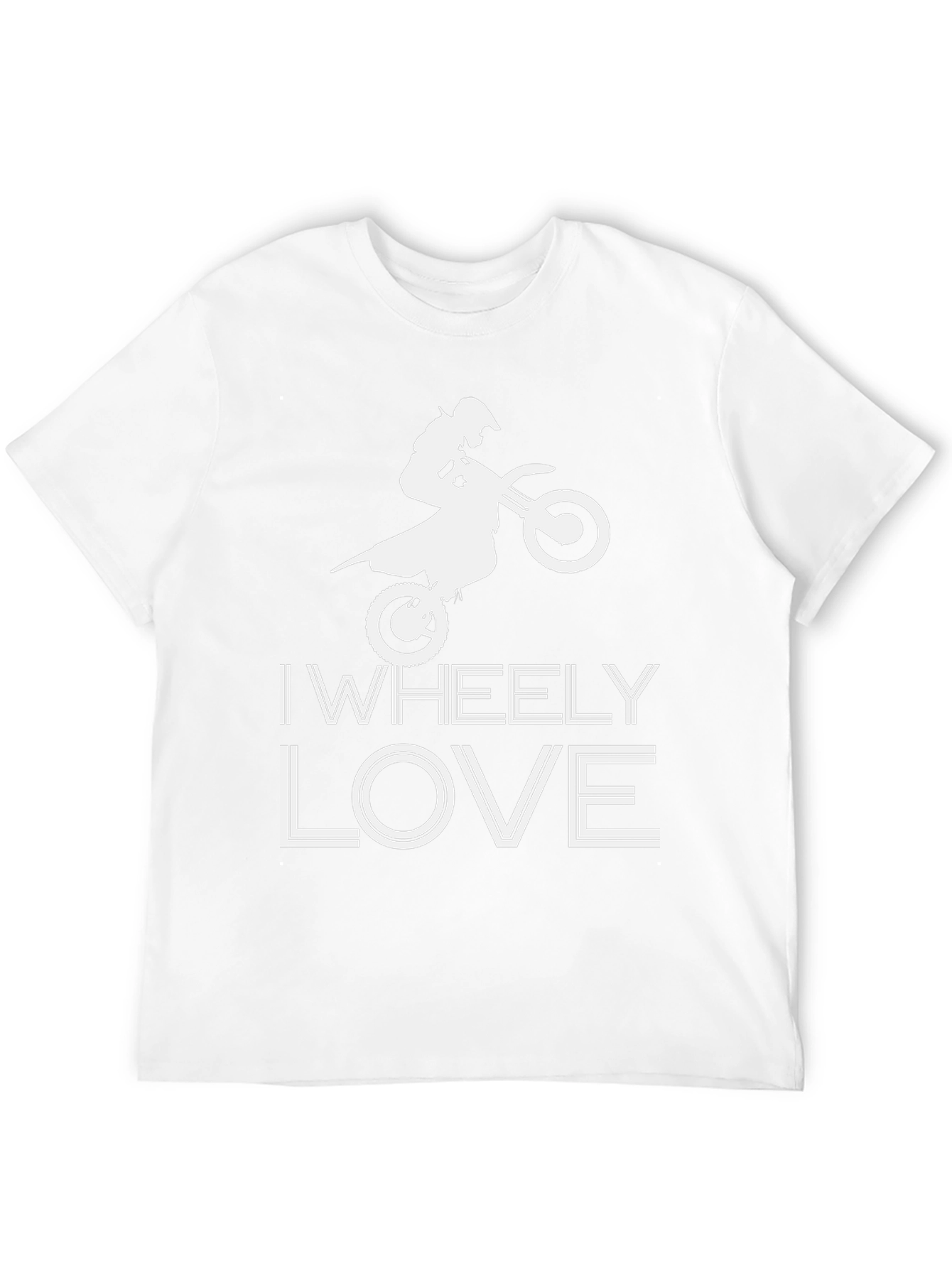 I Wheely Love T-Shirt - Motocross Design