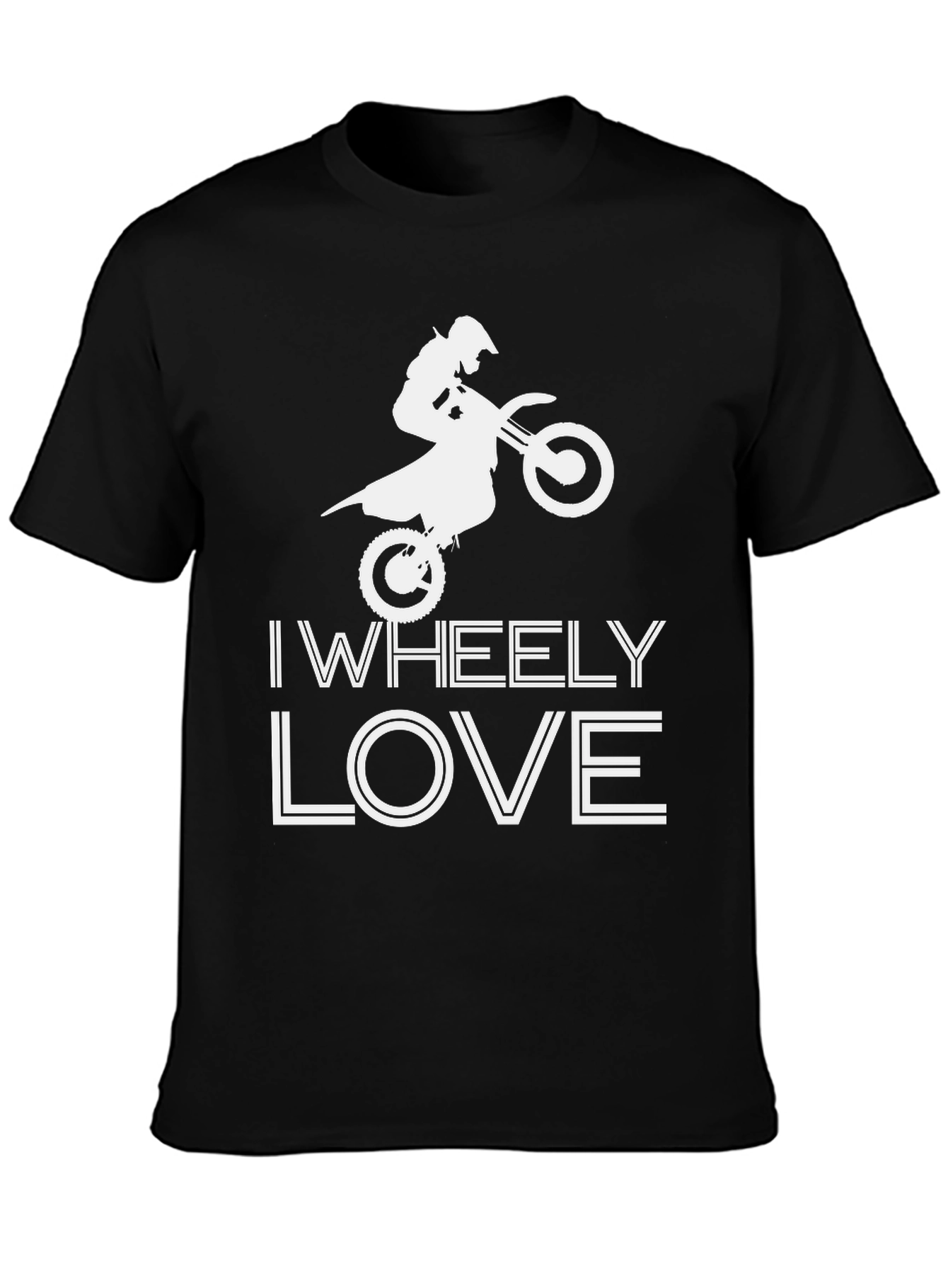 I Wheely Love T-Shirt - Motocross Design
