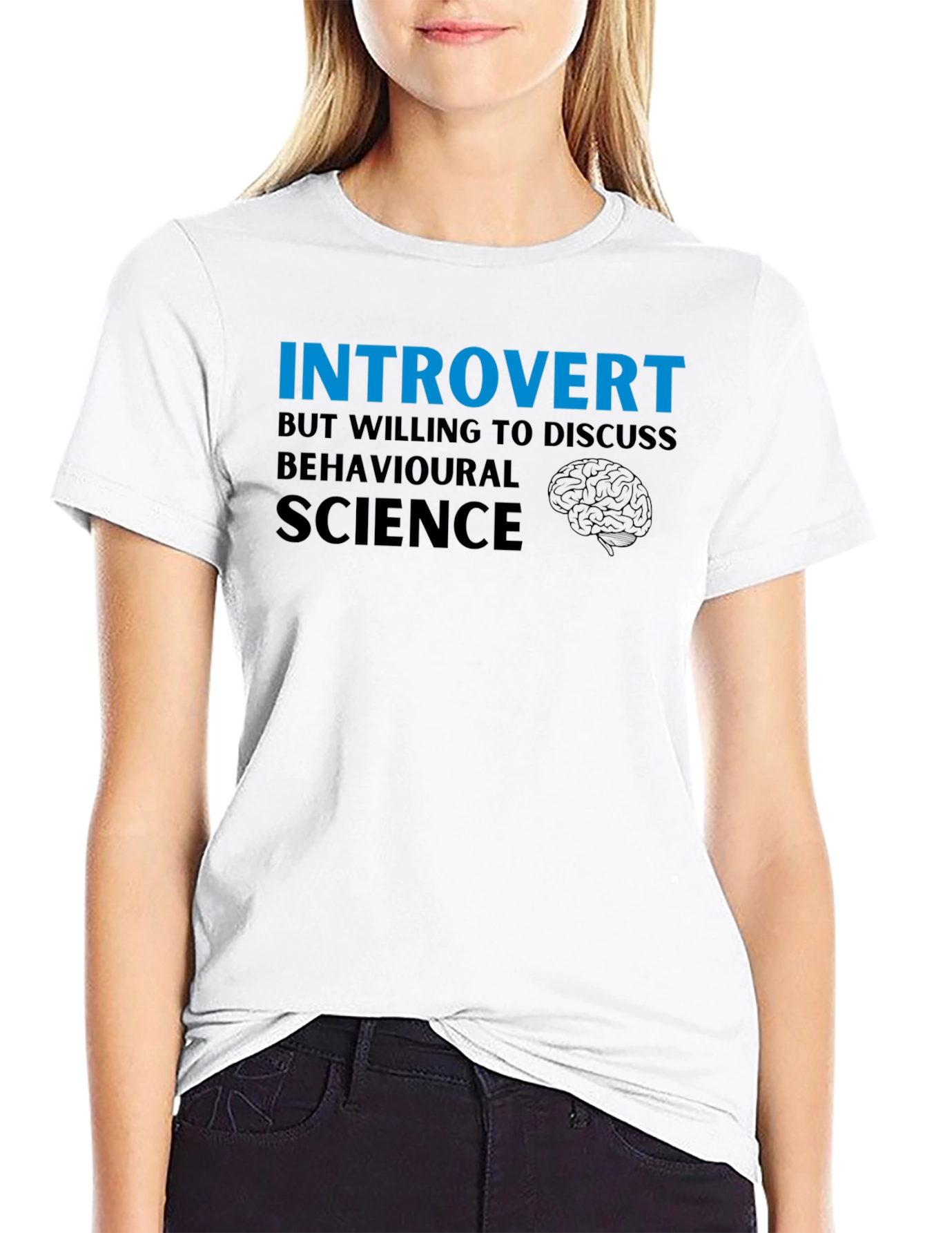 Introvert Behavioral Science Graphic Tee