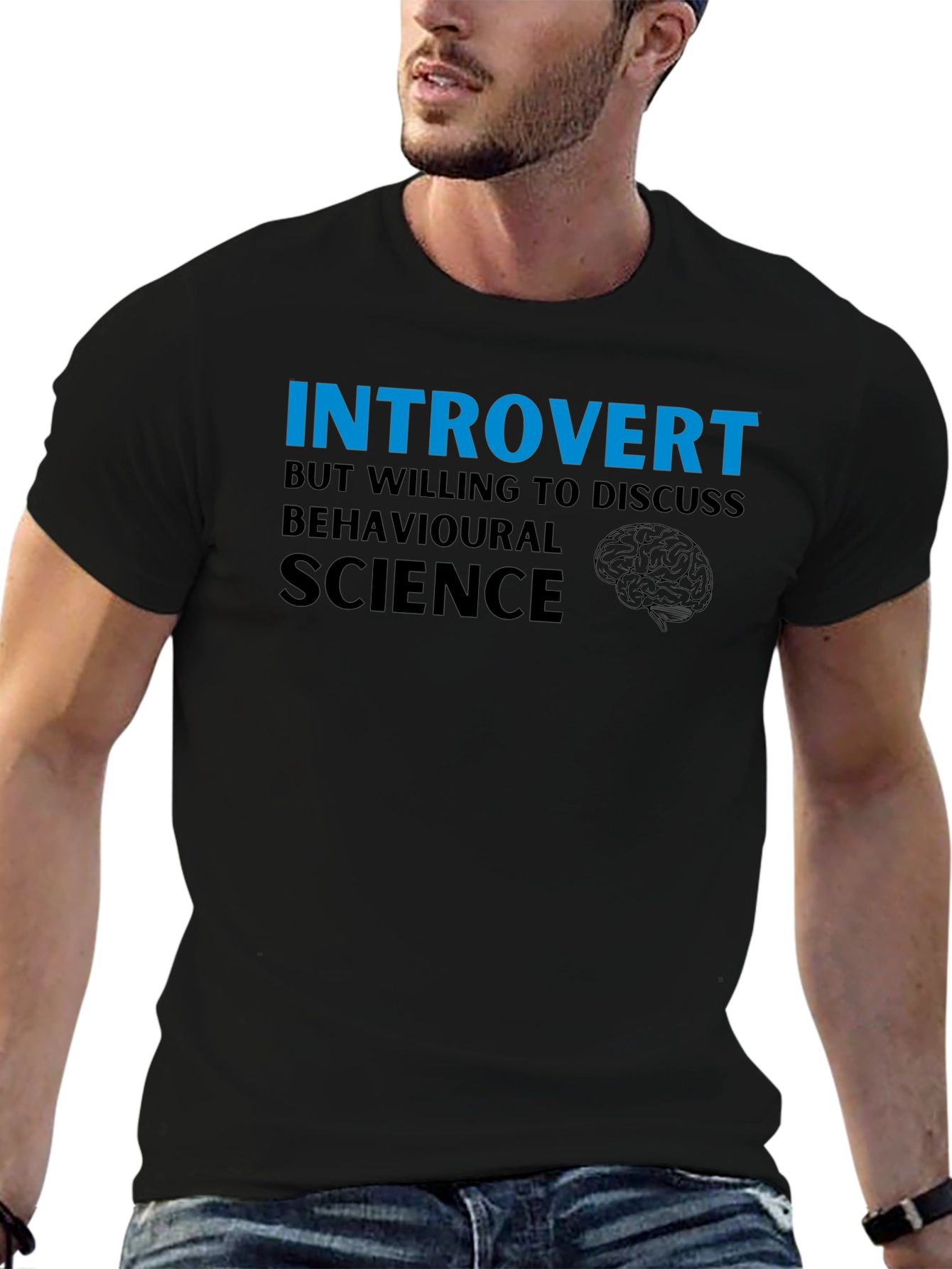 Introvert Behavioral Science Graphic Tee