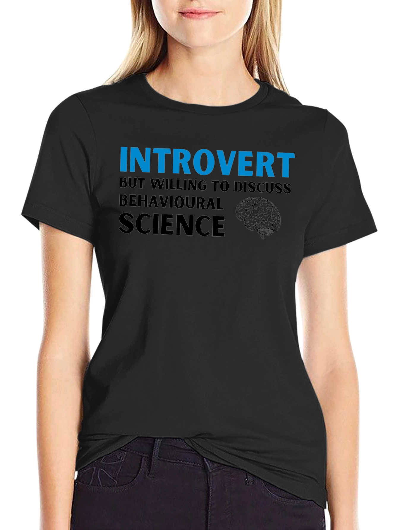 Introvert Behavioral Science Graphic Tee