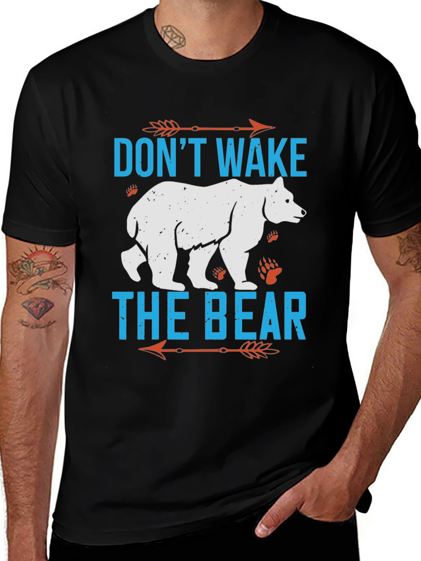 Dont Wake the Bear Graphic T-Shirt