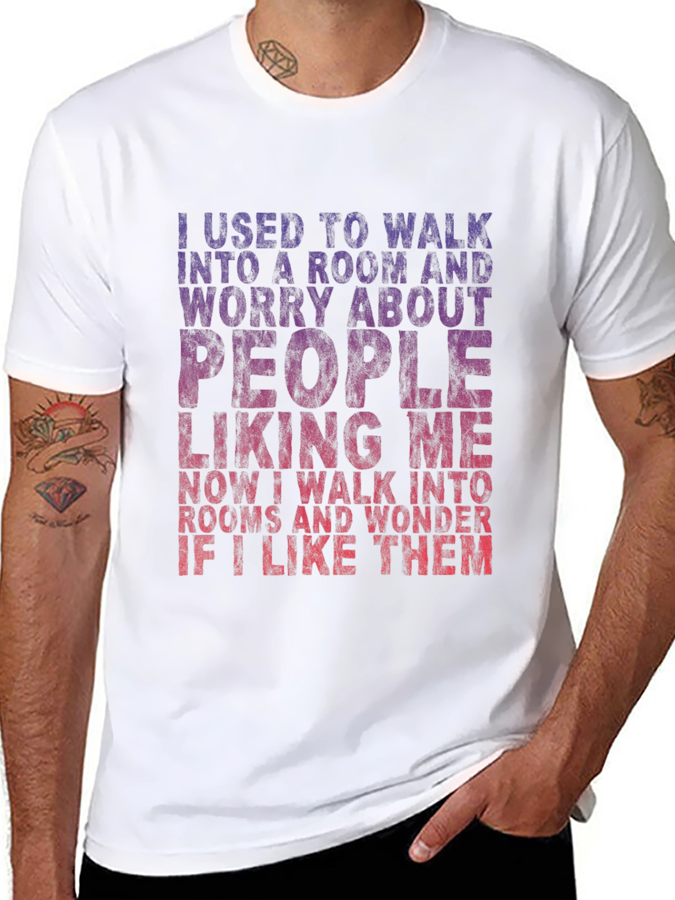 Sarcastic T-Shirt: I Like Them