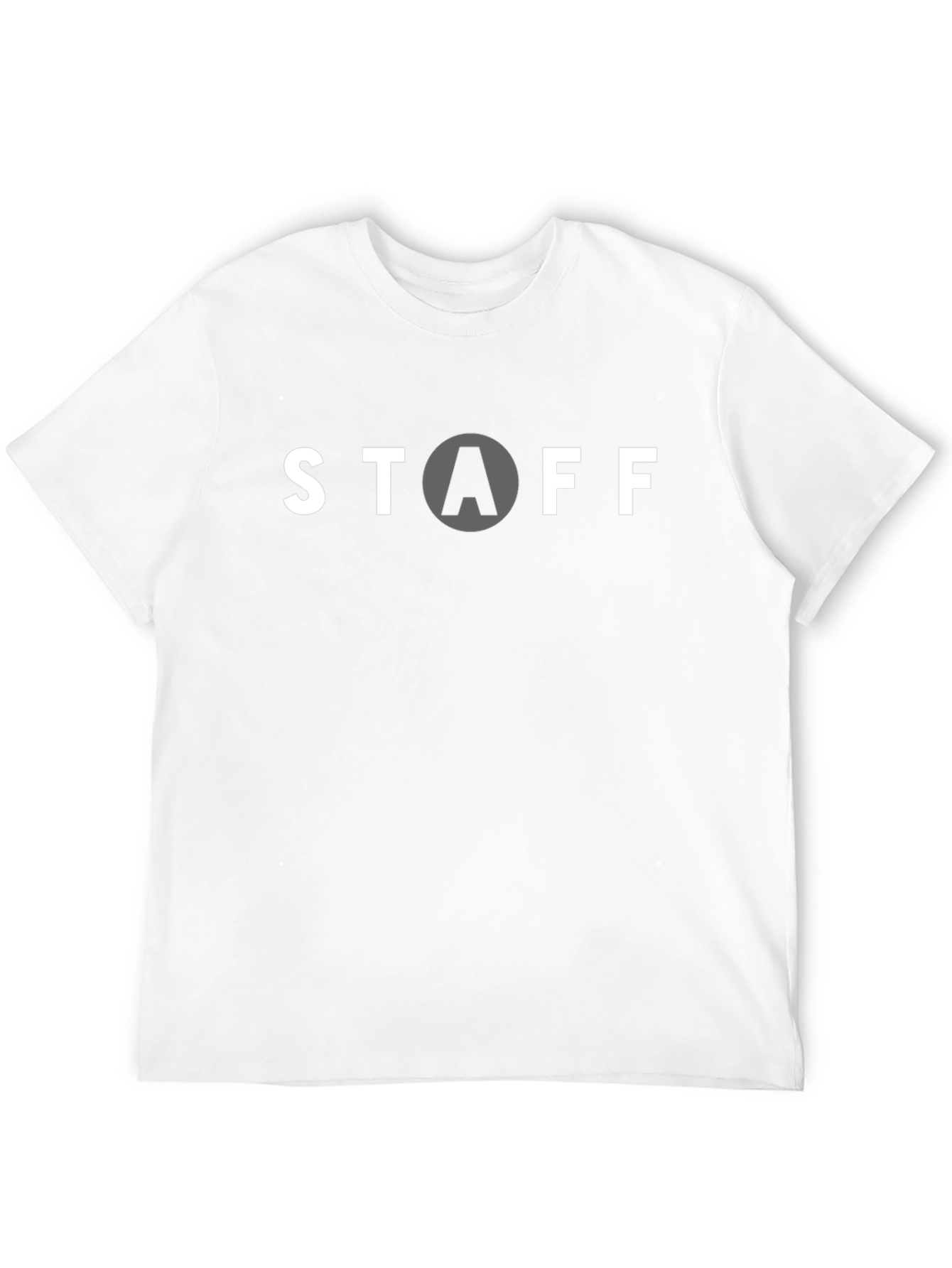 Staff Crew Neck T-Shirt - Black