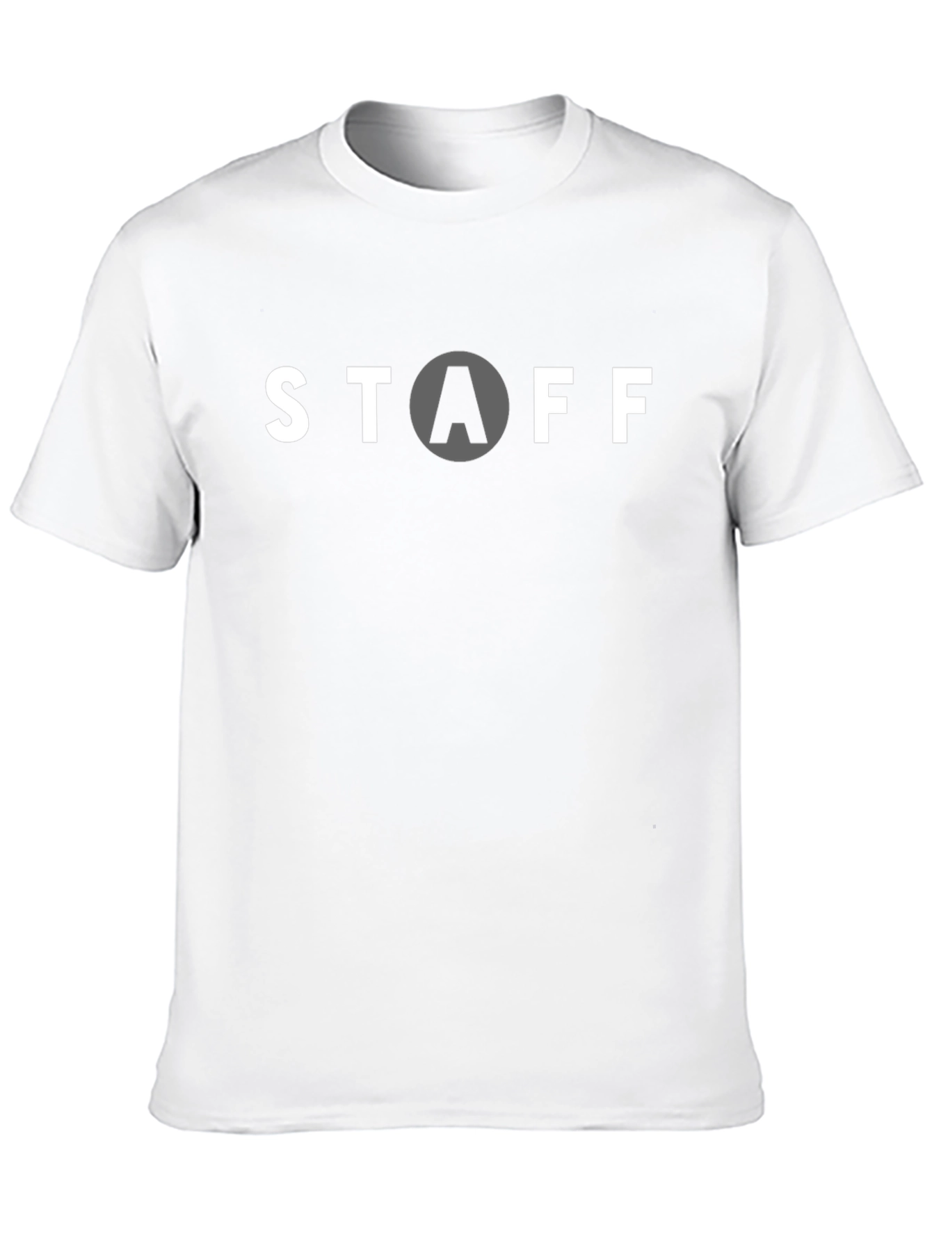 Staff Crew Neck T-Shirt - Black