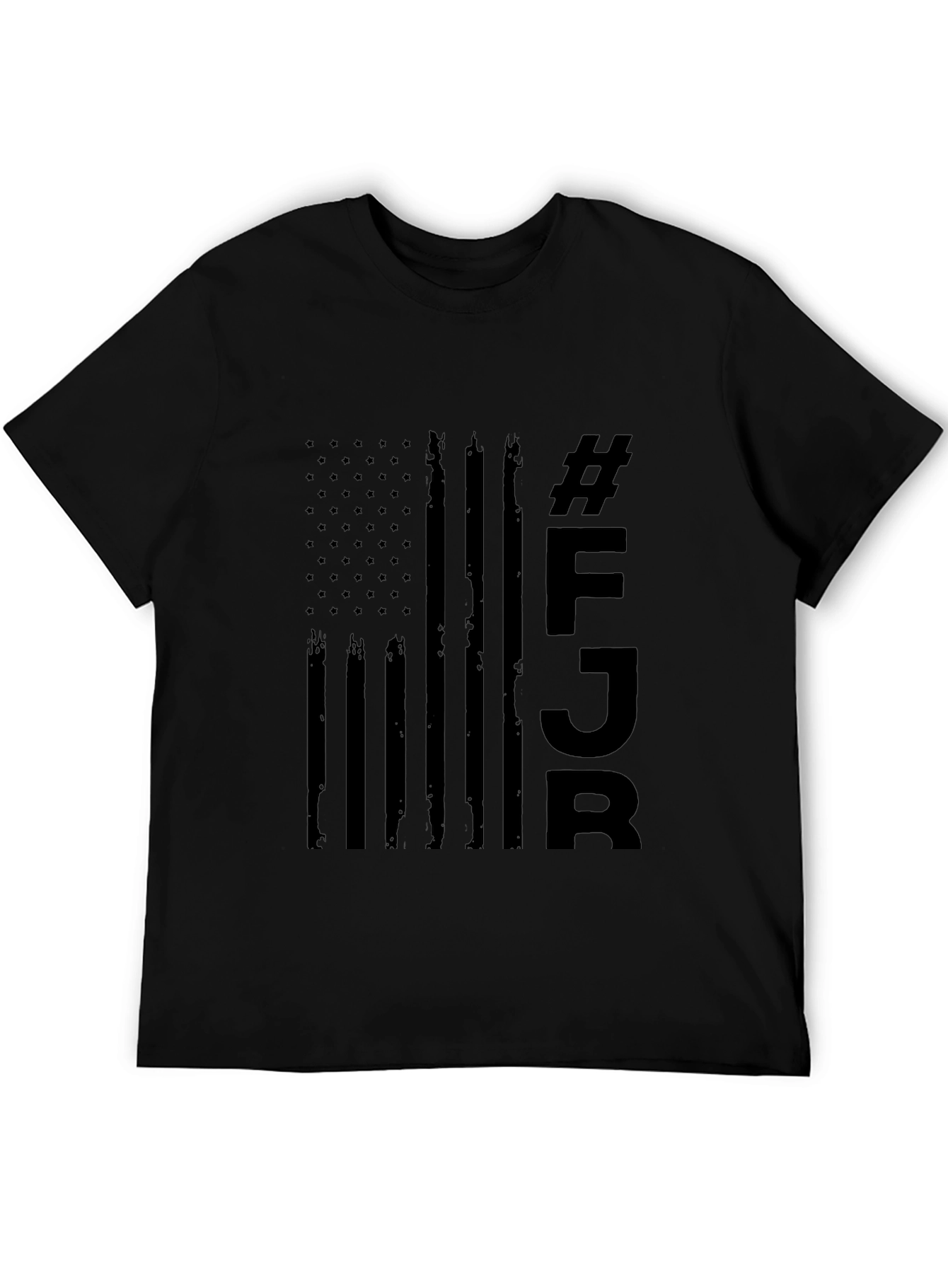 Black FJB Graphic Tee - Patriotic Style