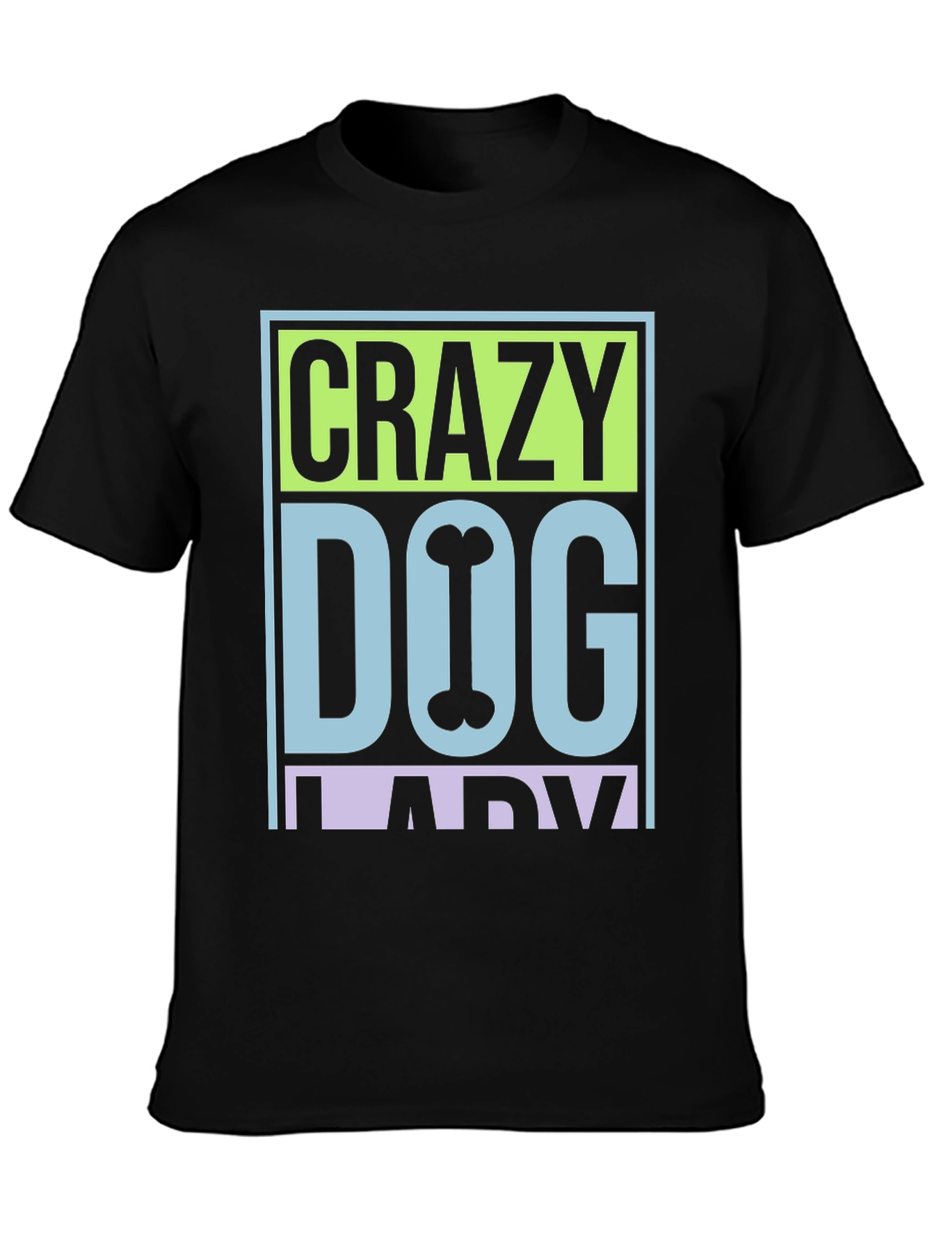 Crazy Dog Lady Graphic T-Shirt