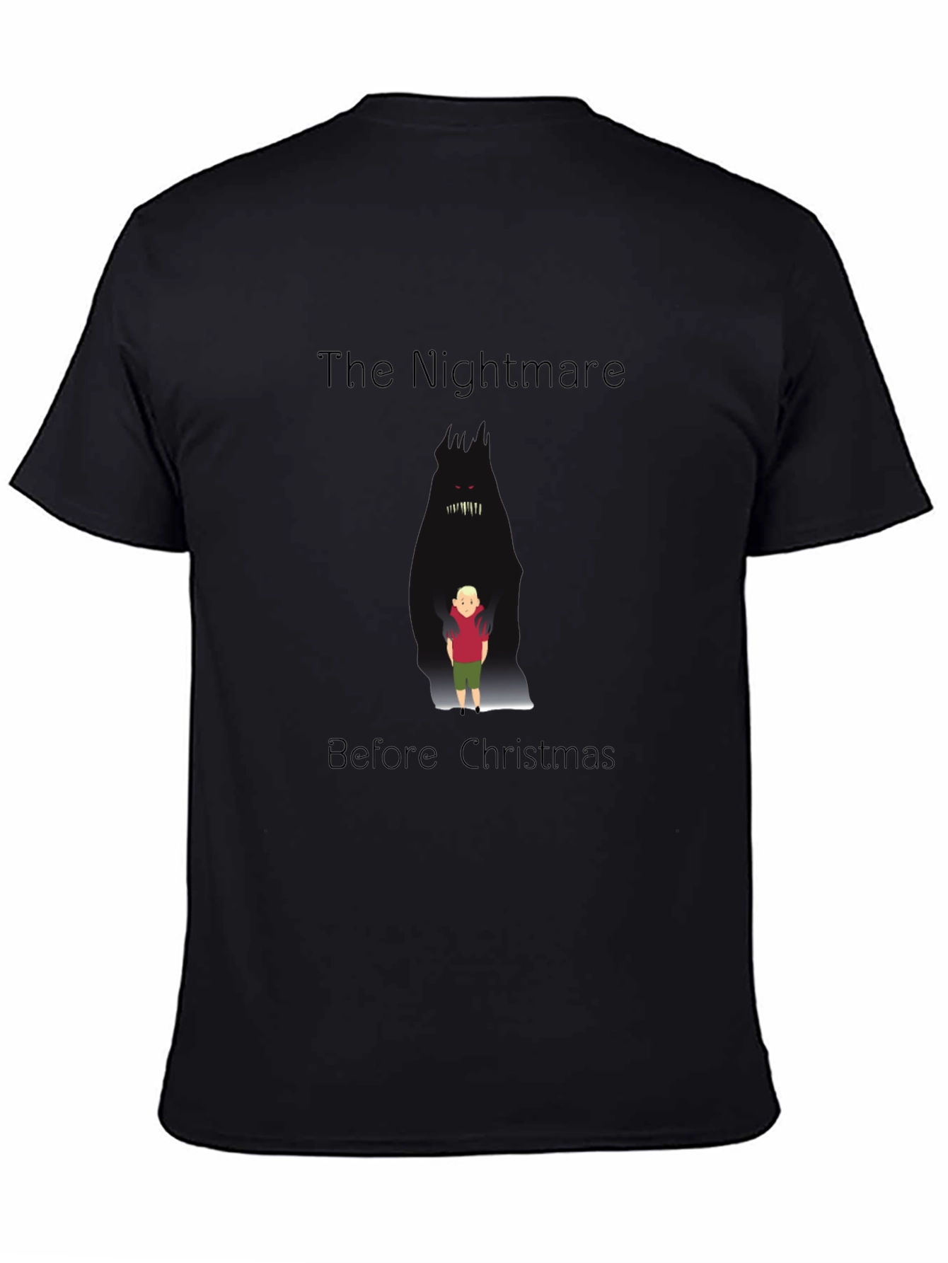 Nightmare Before Christmas Black T-Shirt