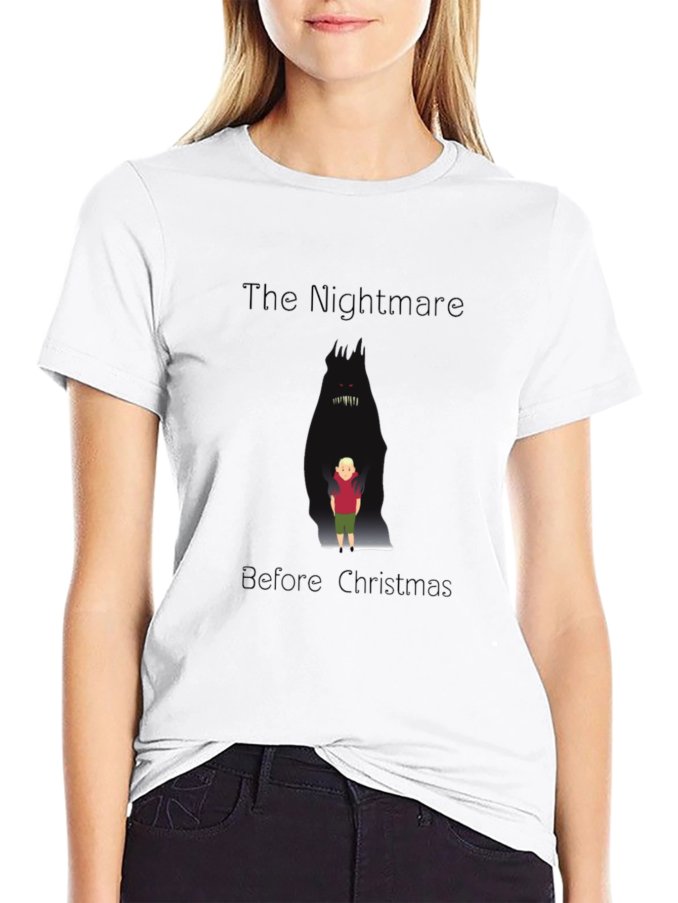 Nightmare Before Christmas Black T-Shirt