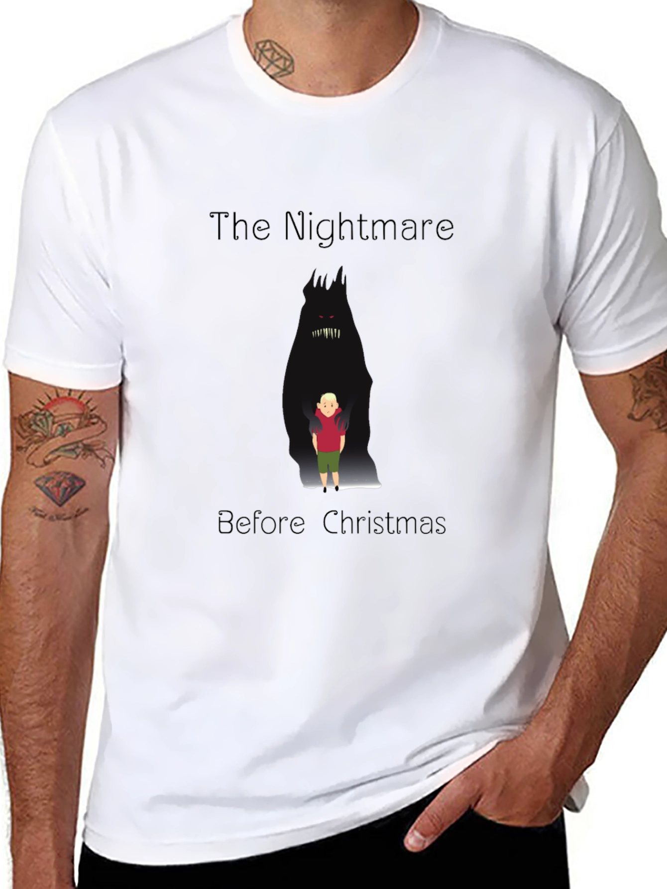 Nightmare Before Christmas Black T-Shirt